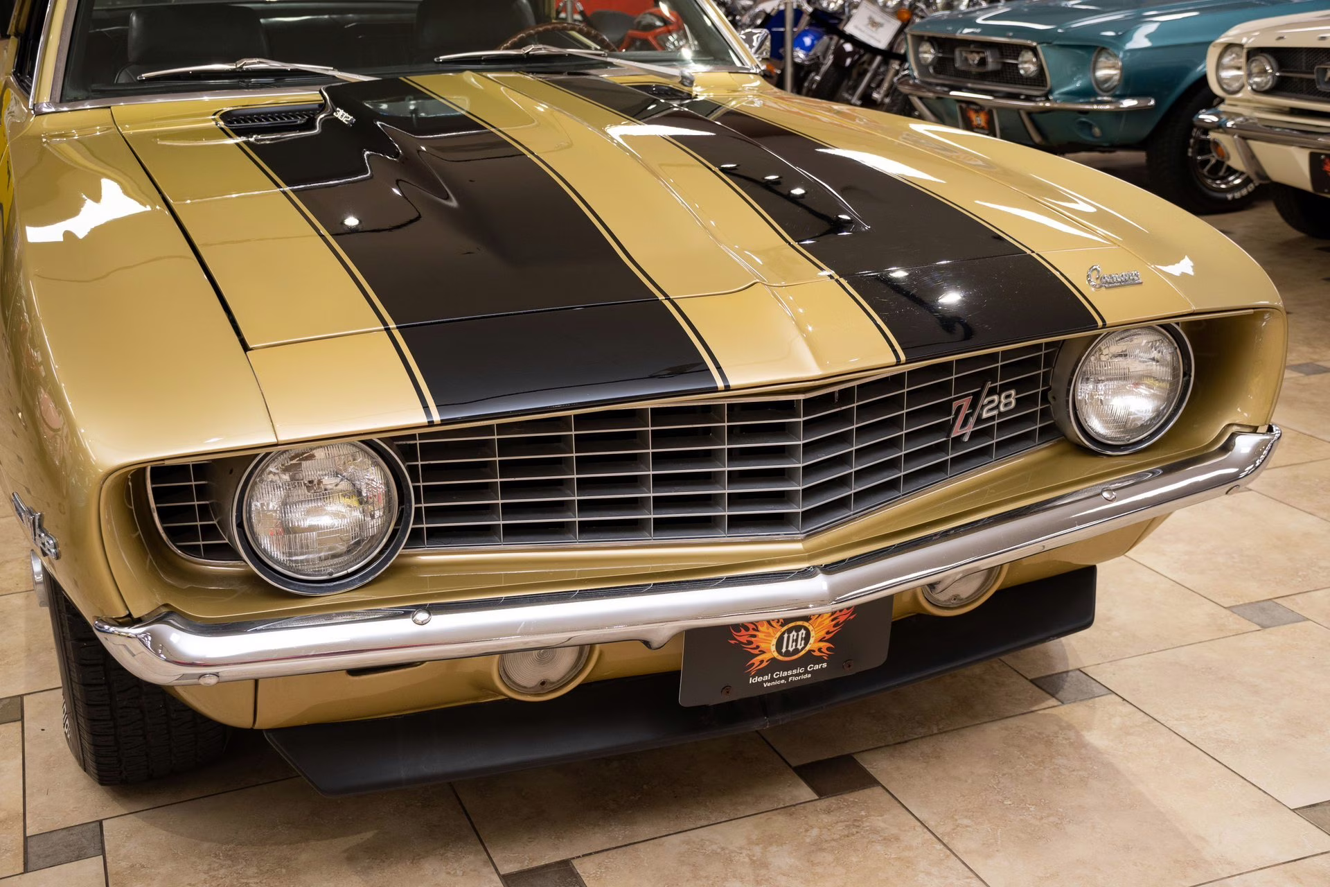 1969 Olympic Gold Chevrolet Camaro