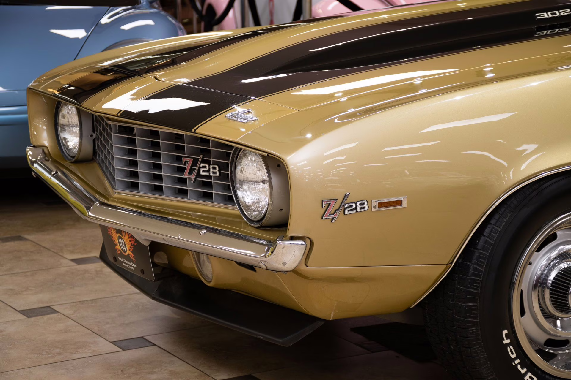 1969 Olympic Gold Chevrolet Camaro