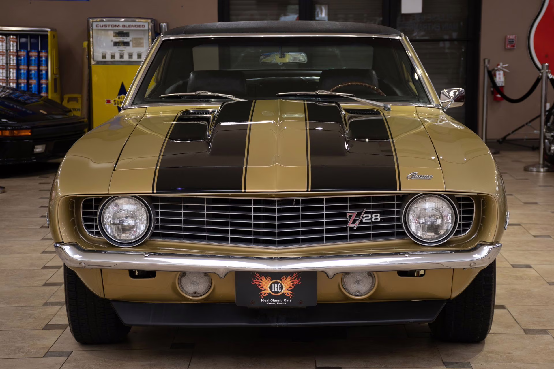 1969 Olympic Gold Chevrolet Camaro