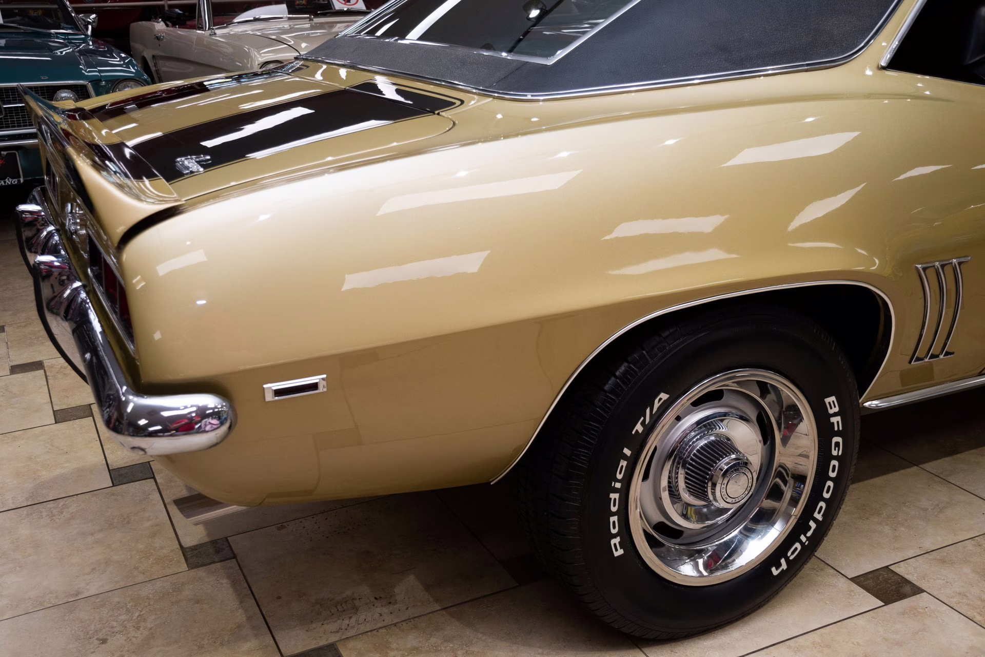 1969 Olympic Gold Chevrolet Camaro