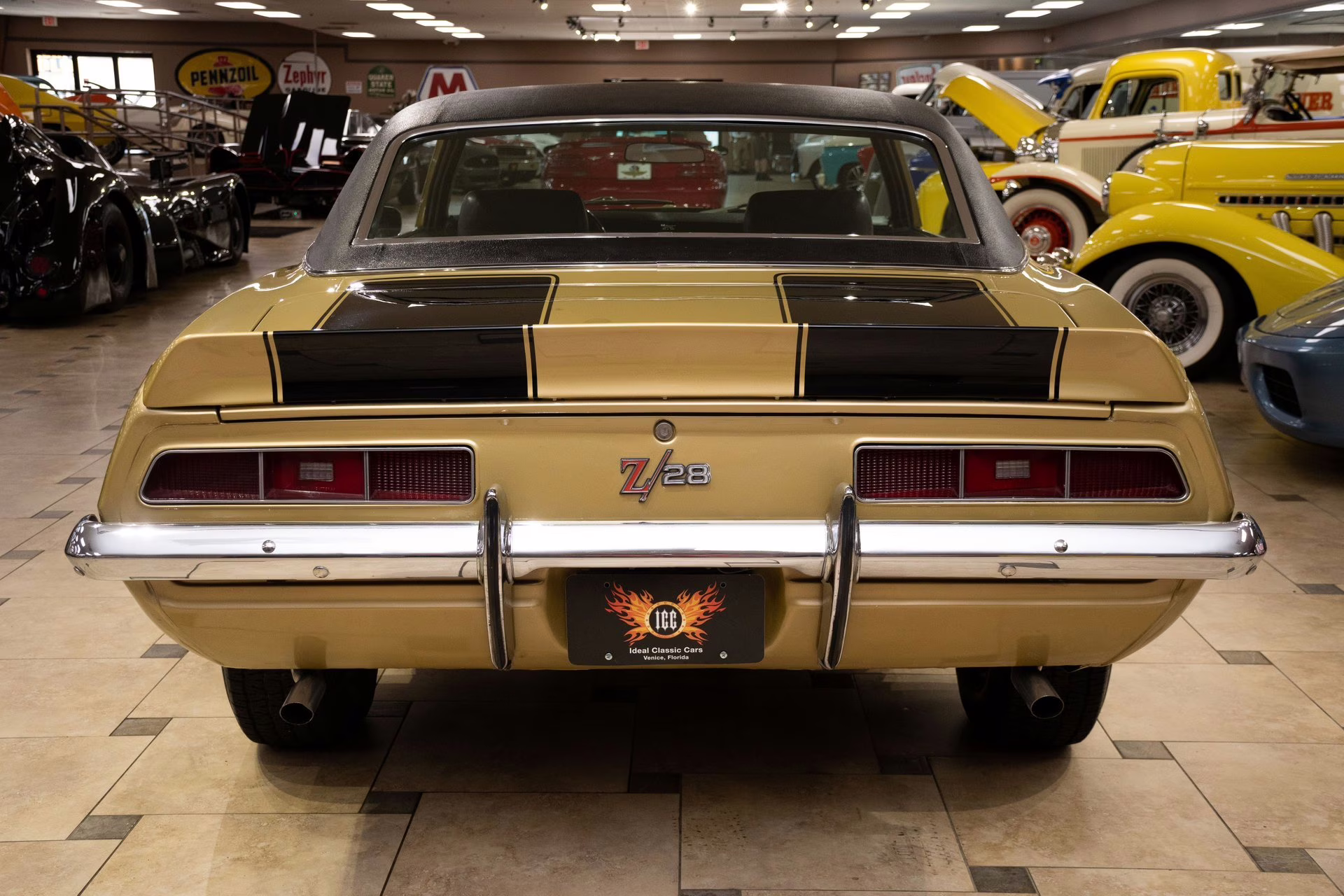 1969 Olympic Gold Chevrolet Camaro