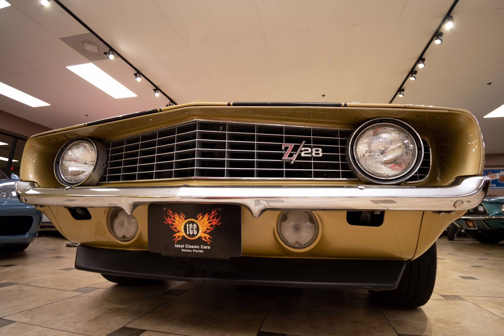 1969 Olympic Gold Chevrolet Camaro