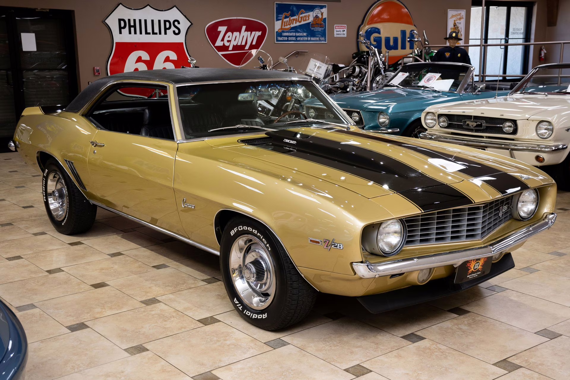 1969 Olympic Gold Chevrolet Camaro