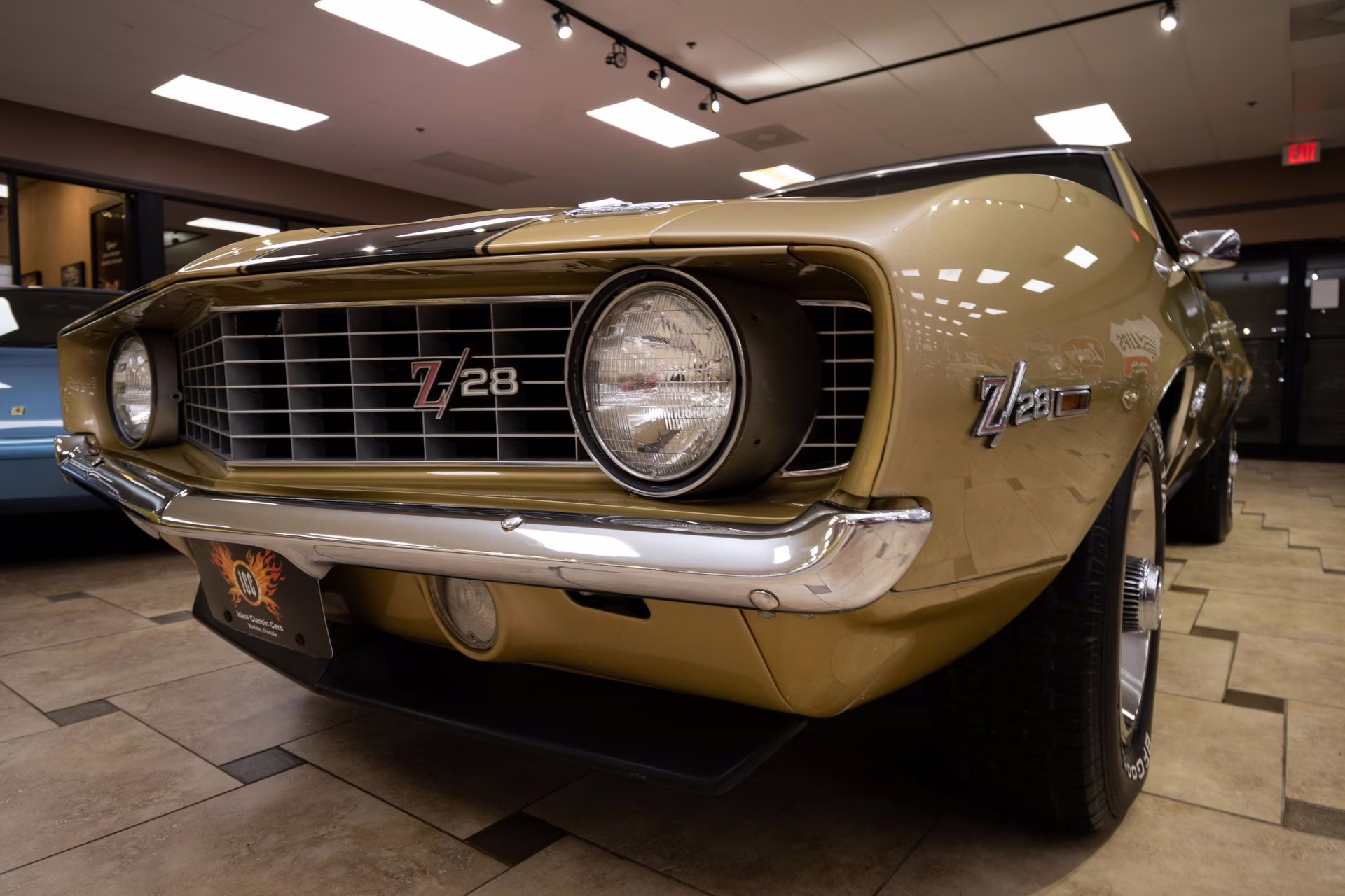 1969 Olympic Gold Chevrolet Camaro