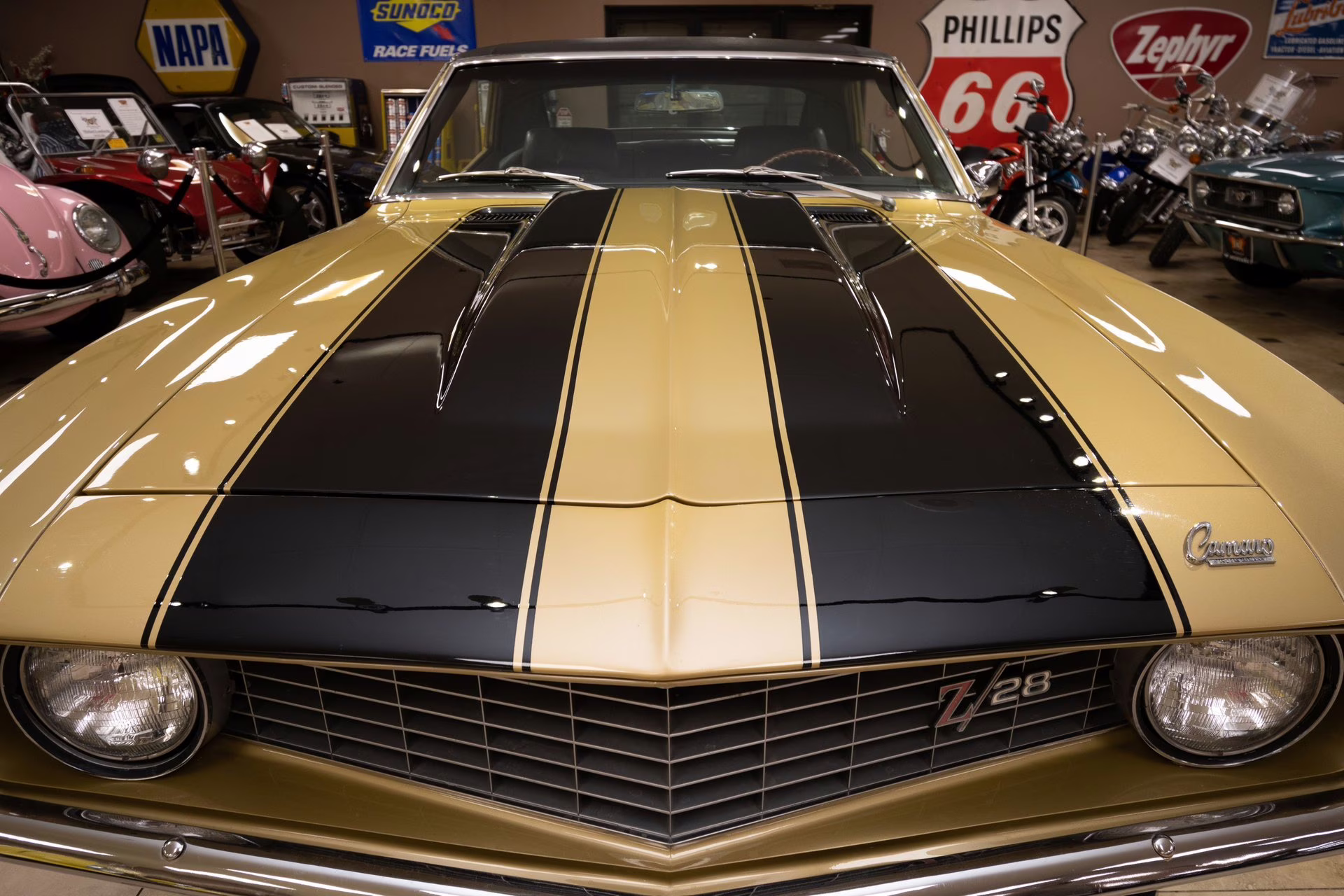 1969 Olympic Gold Chevrolet Camaro