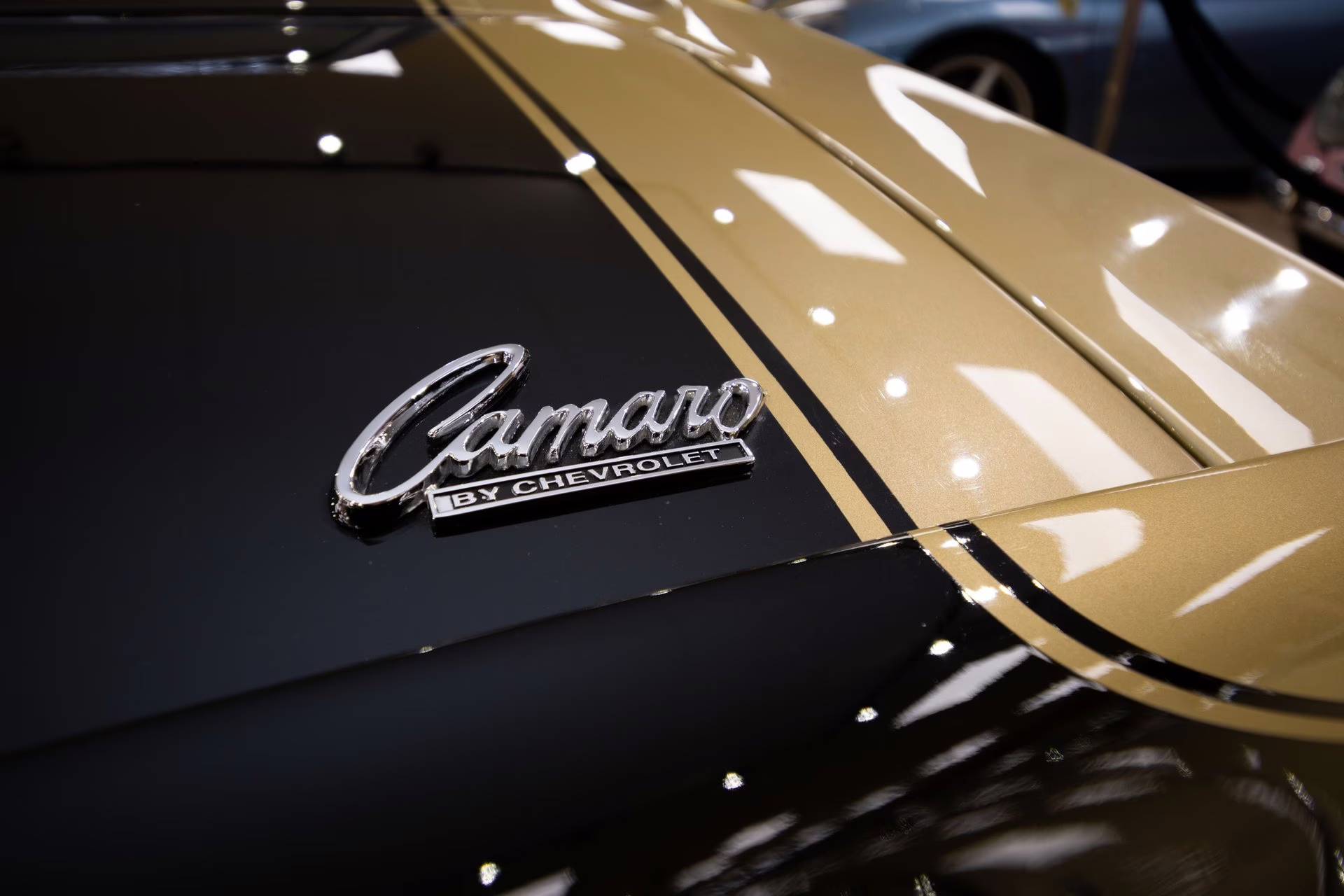 1969 Olympic Gold Chevrolet Camaro