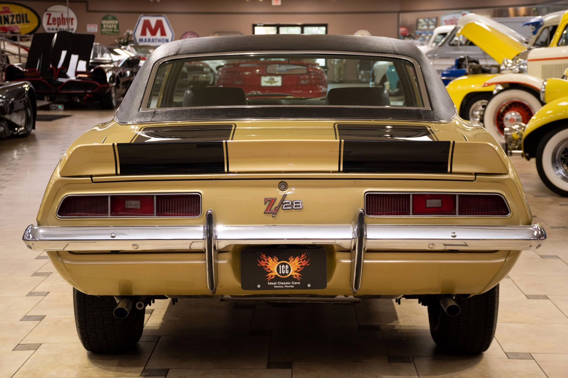 1969 Olympic Gold Chevrolet Camaro