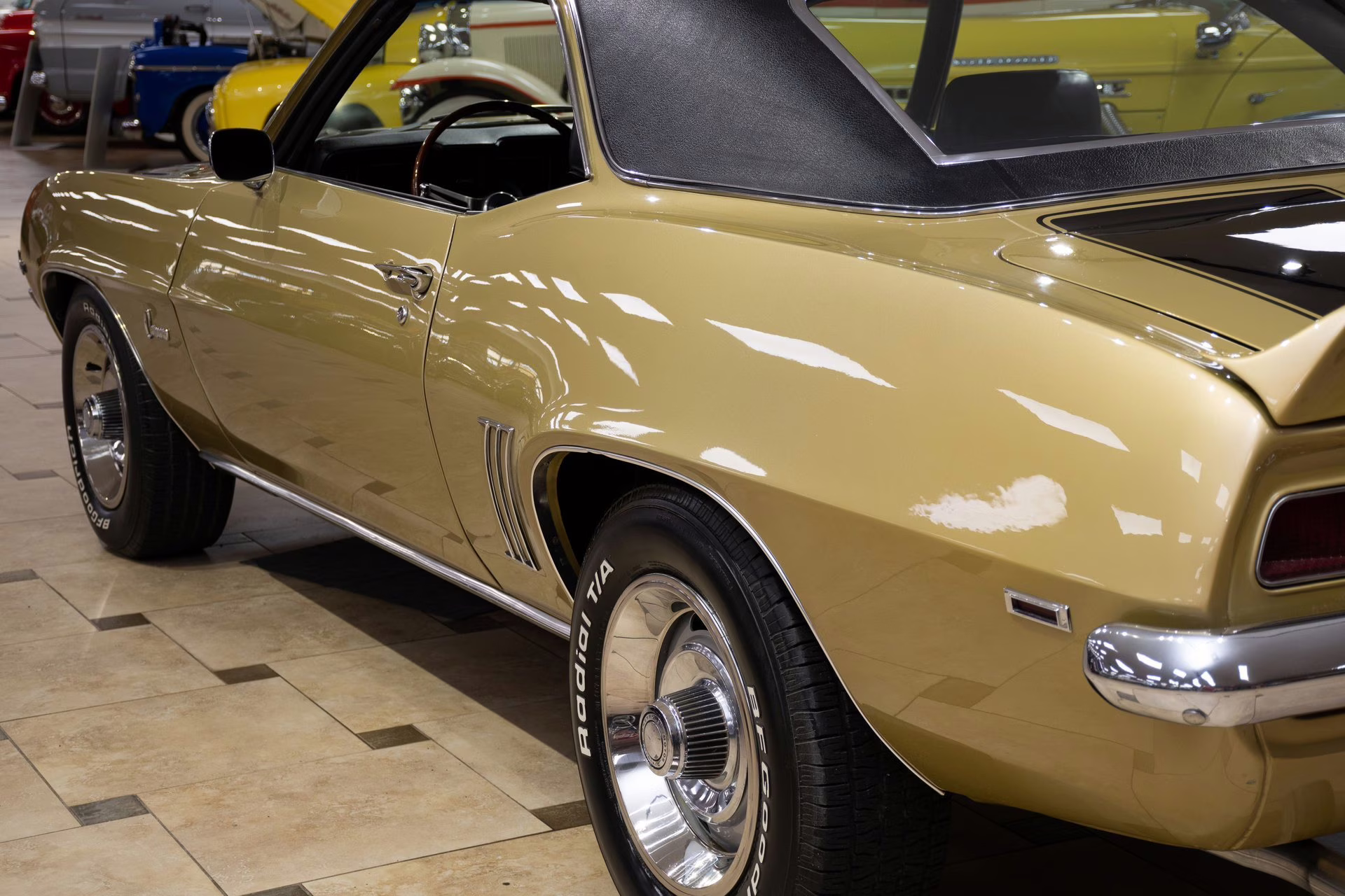 1969 Olympic Gold Chevrolet Camaro