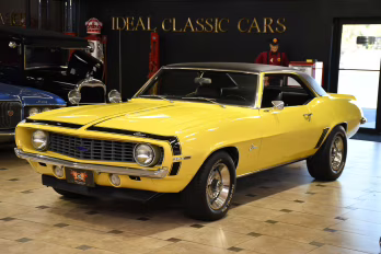 1969 Yellow Chevrolet Camaro
