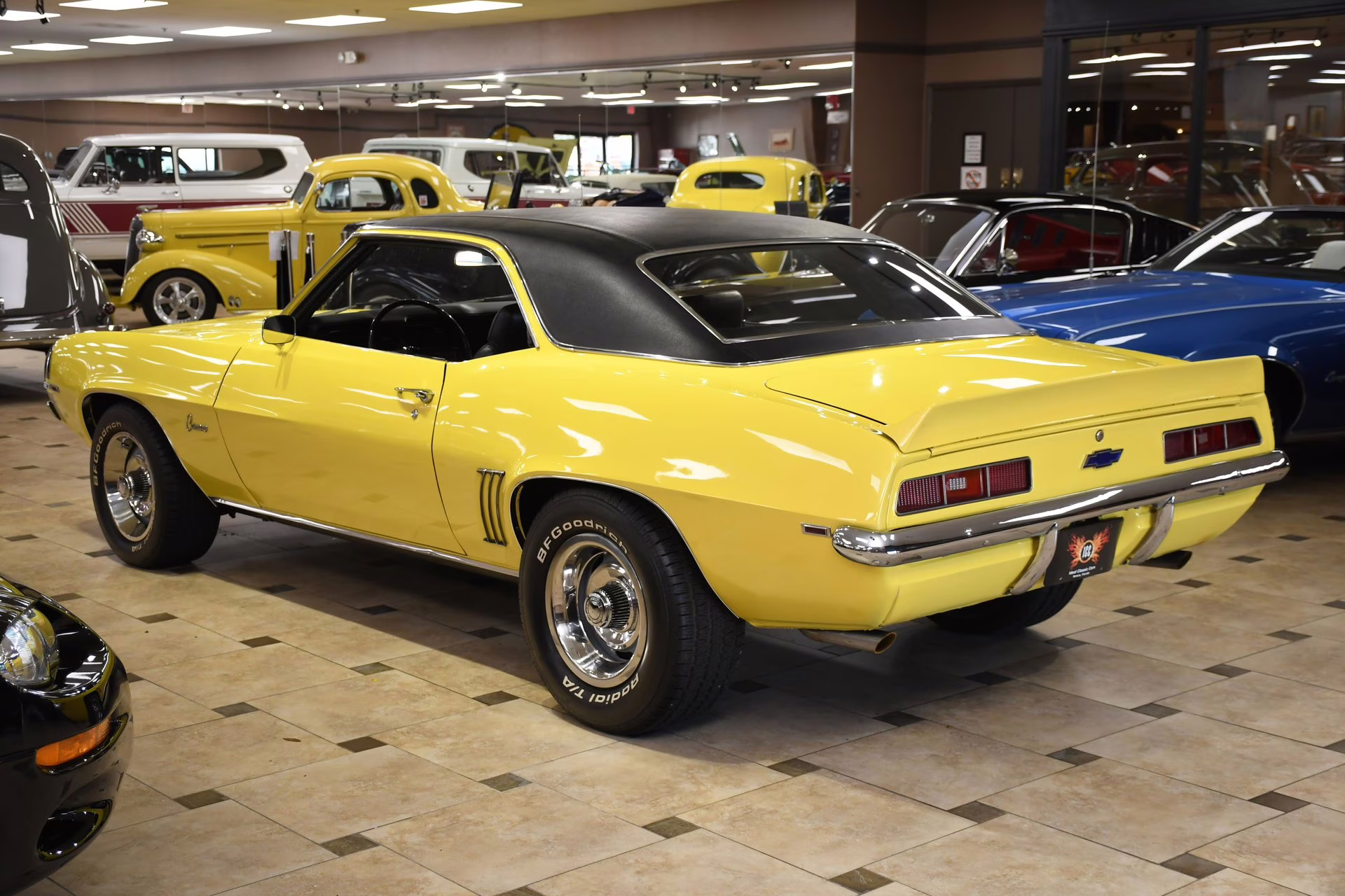 1969 Yellow Chevrolet Camaro