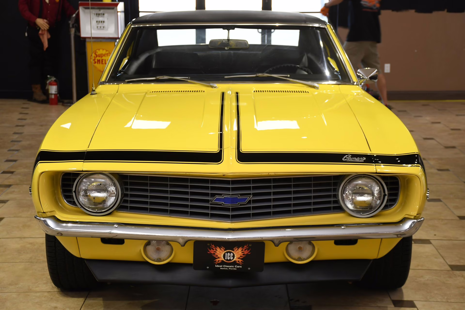 1969 Yellow Chevrolet Camaro