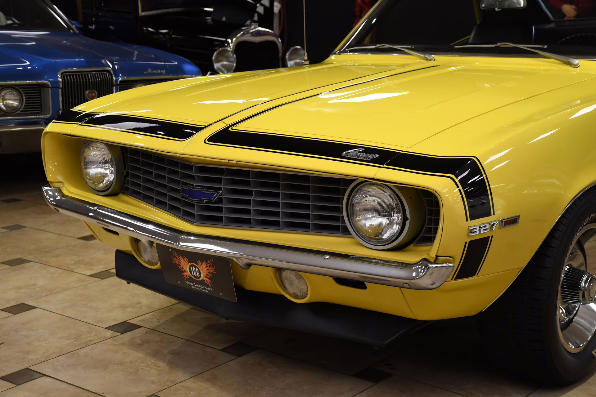 1969 Yellow Chevrolet Camaro
