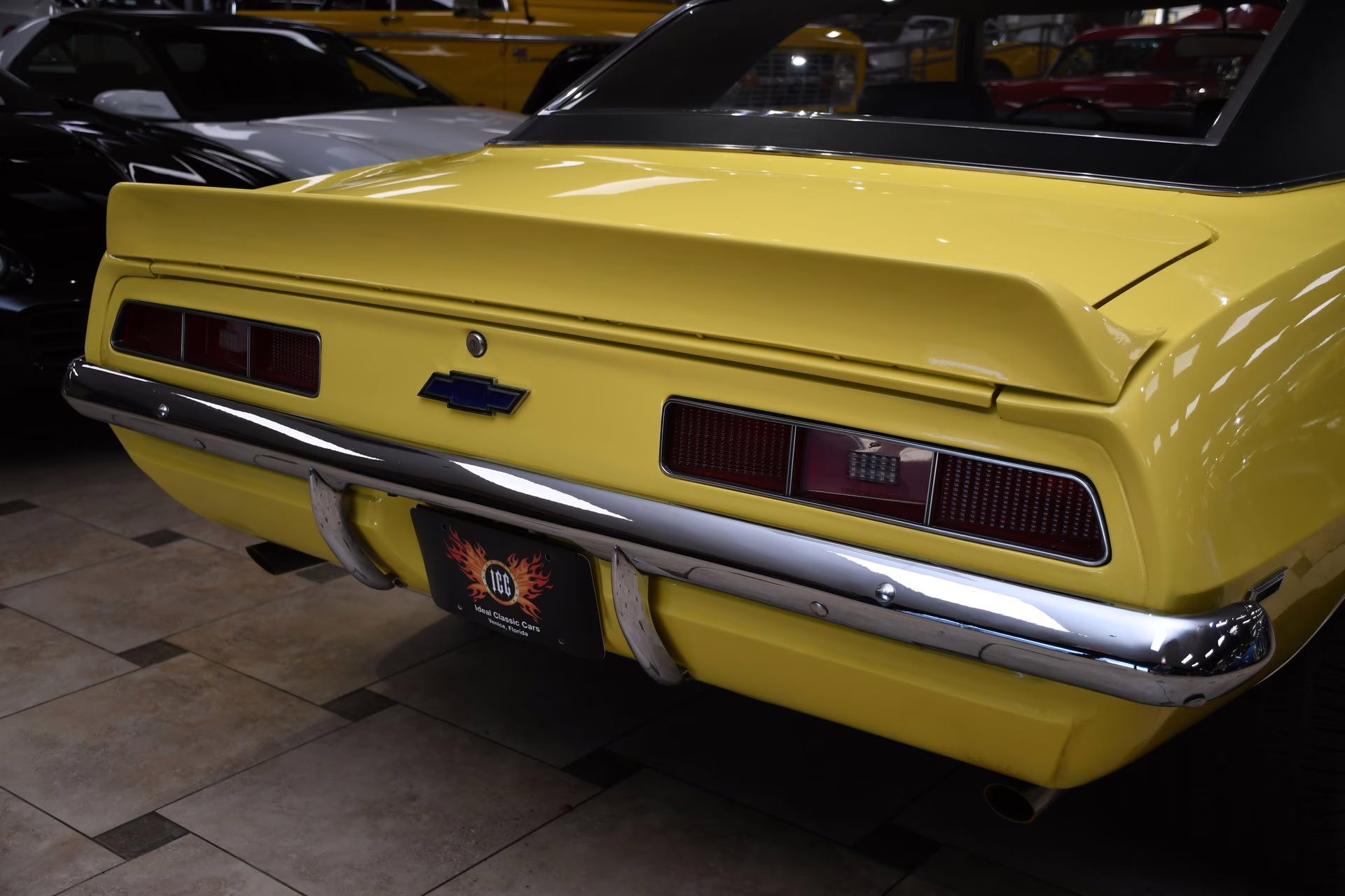 1969 Yellow Chevrolet Camaro
