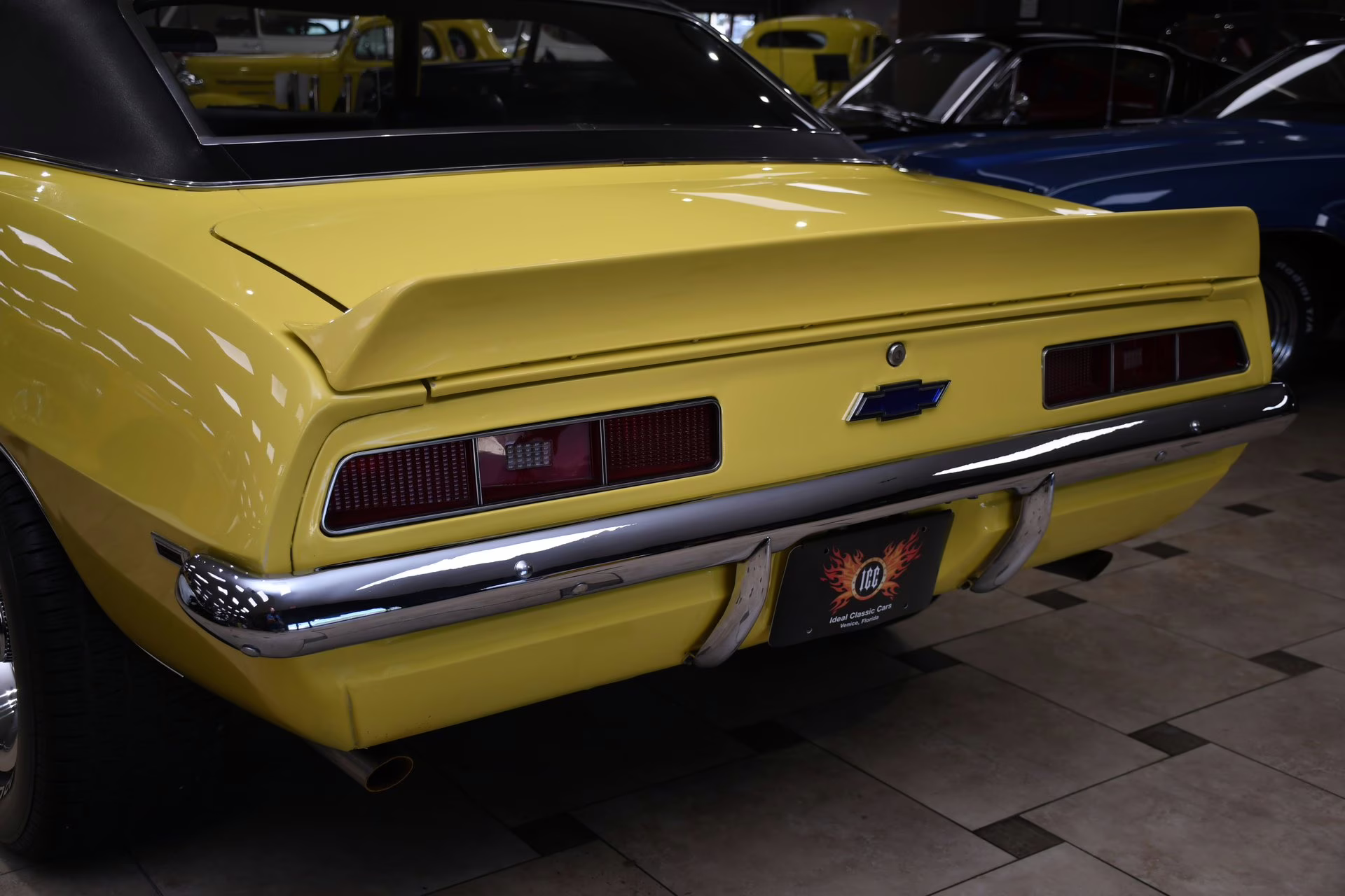 1969 Yellow Chevrolet Camaro