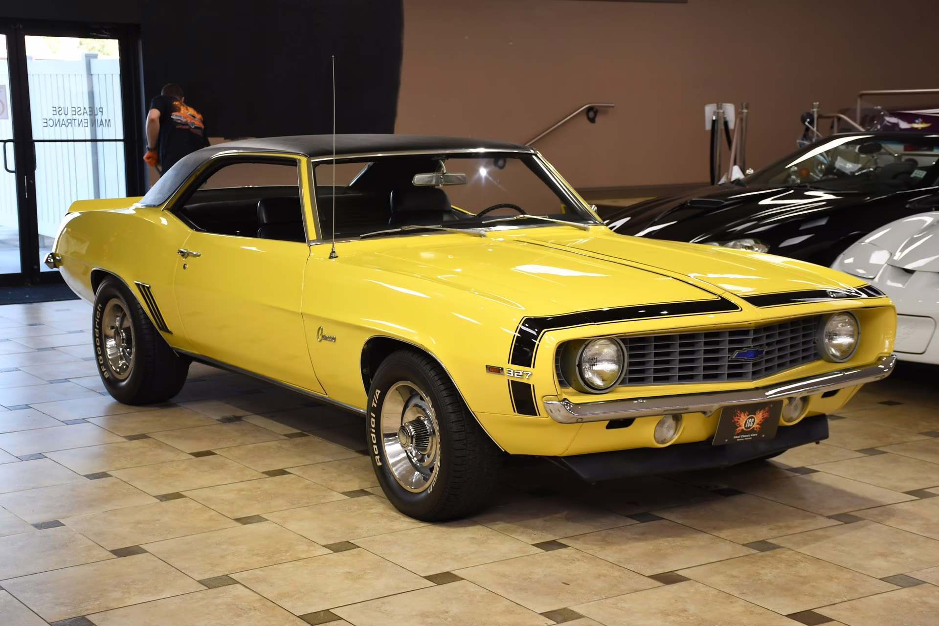 1969 Yellow Chevrolet Camaro