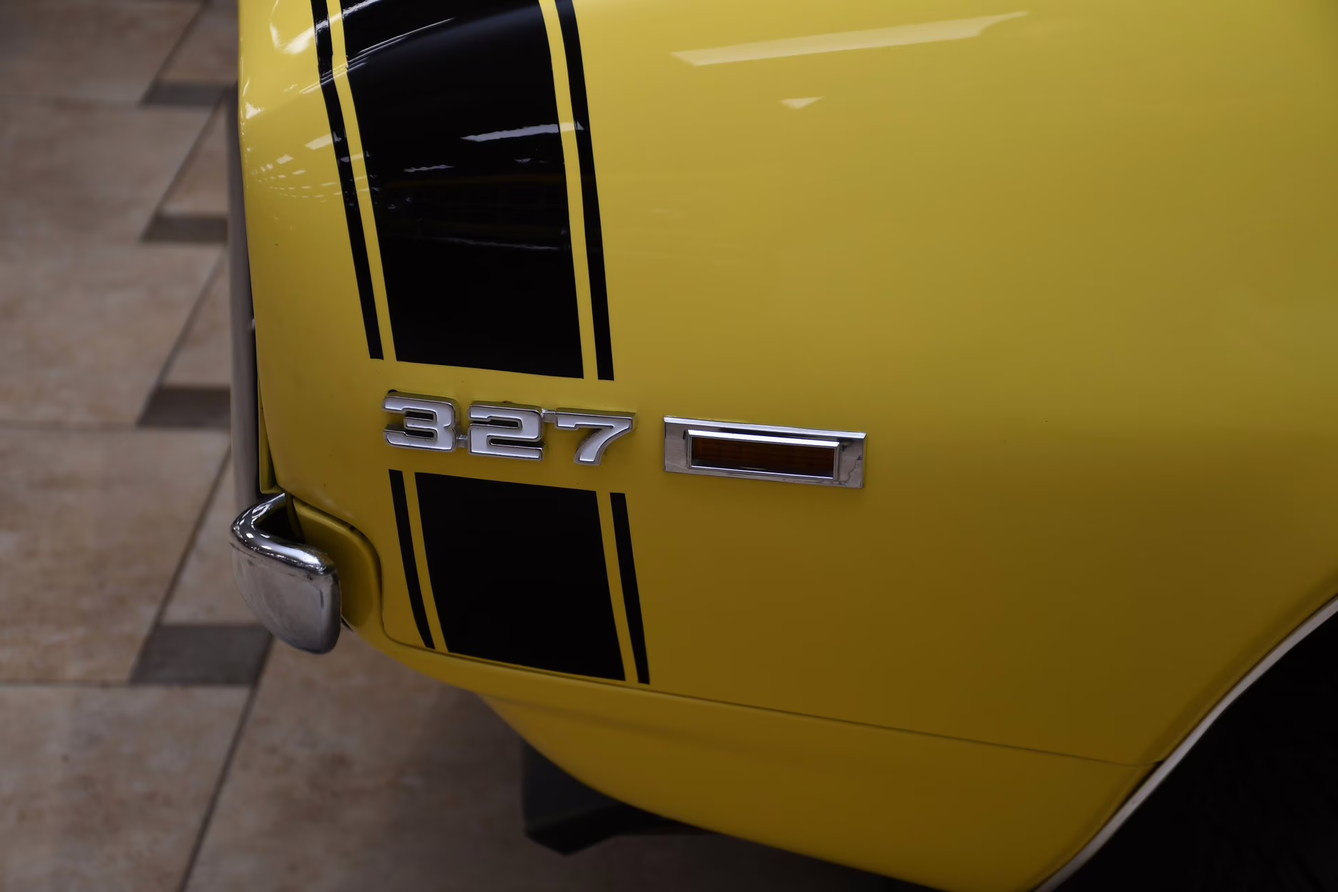 1969 Yellow Chevrolet Camaro