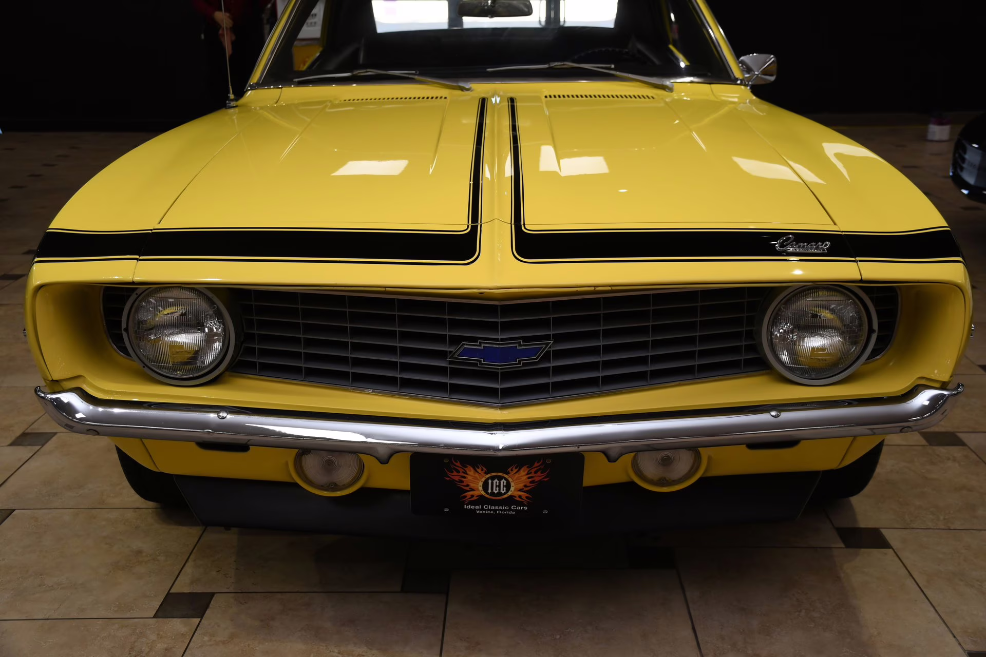 1969 Yellow Chevrolet Camaro
