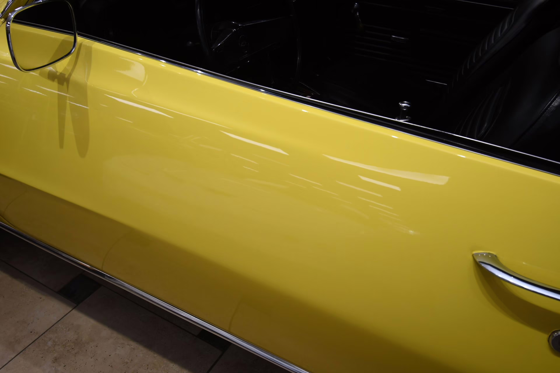 1969 Yellow Chevrolet Camaro