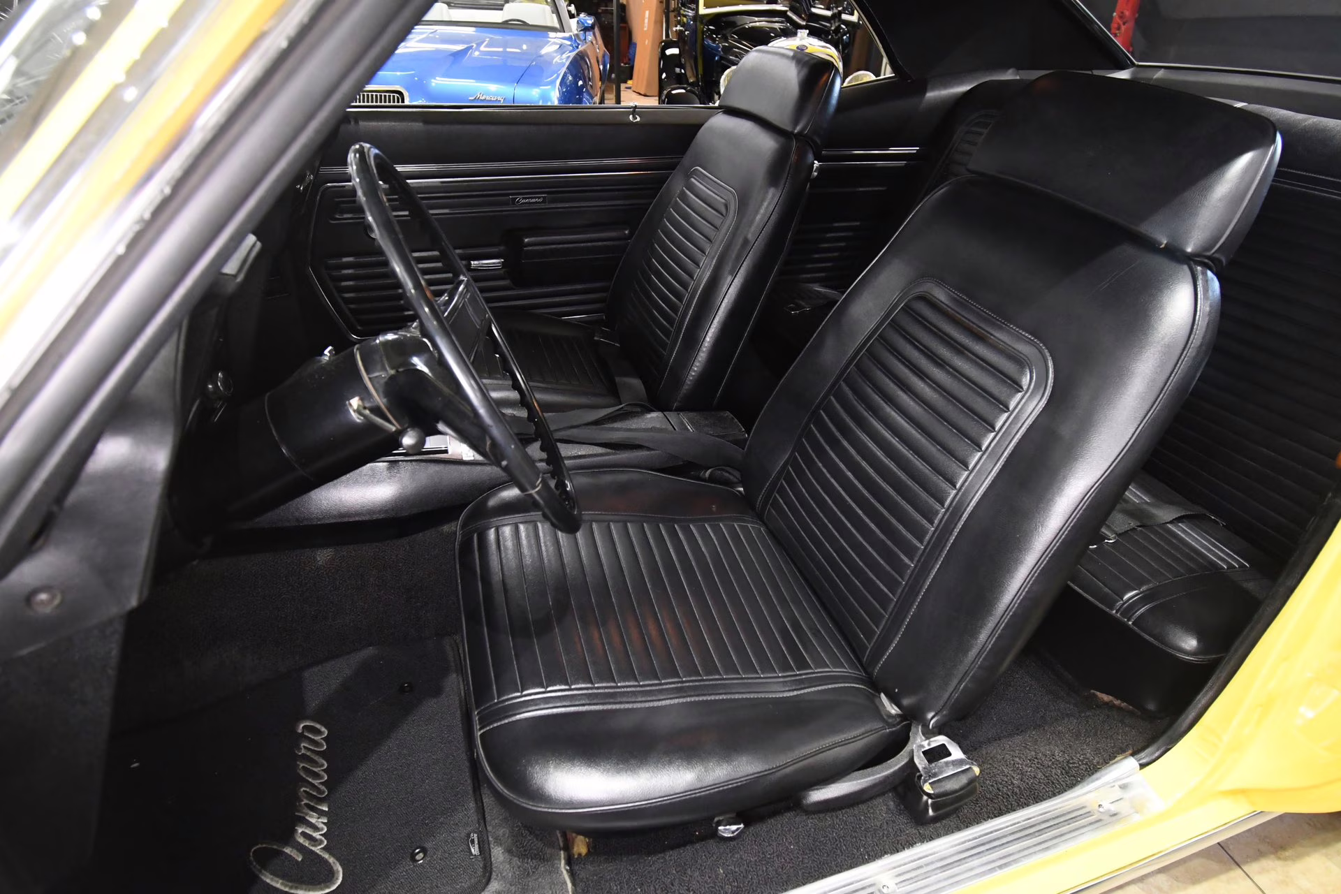 1969 Yellow Chevrolet Camaro