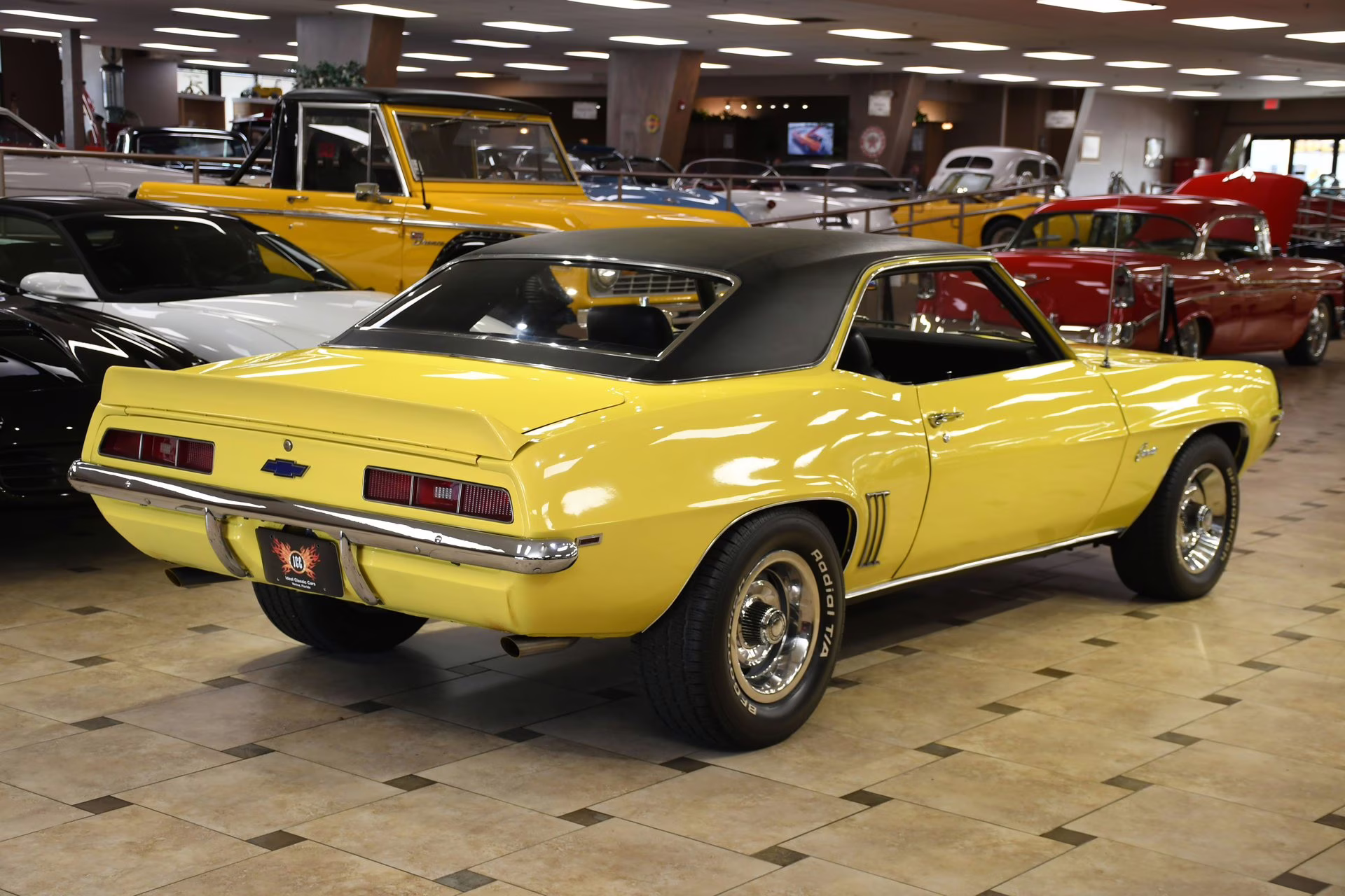 1969 Yellow Chevrolet Camaro