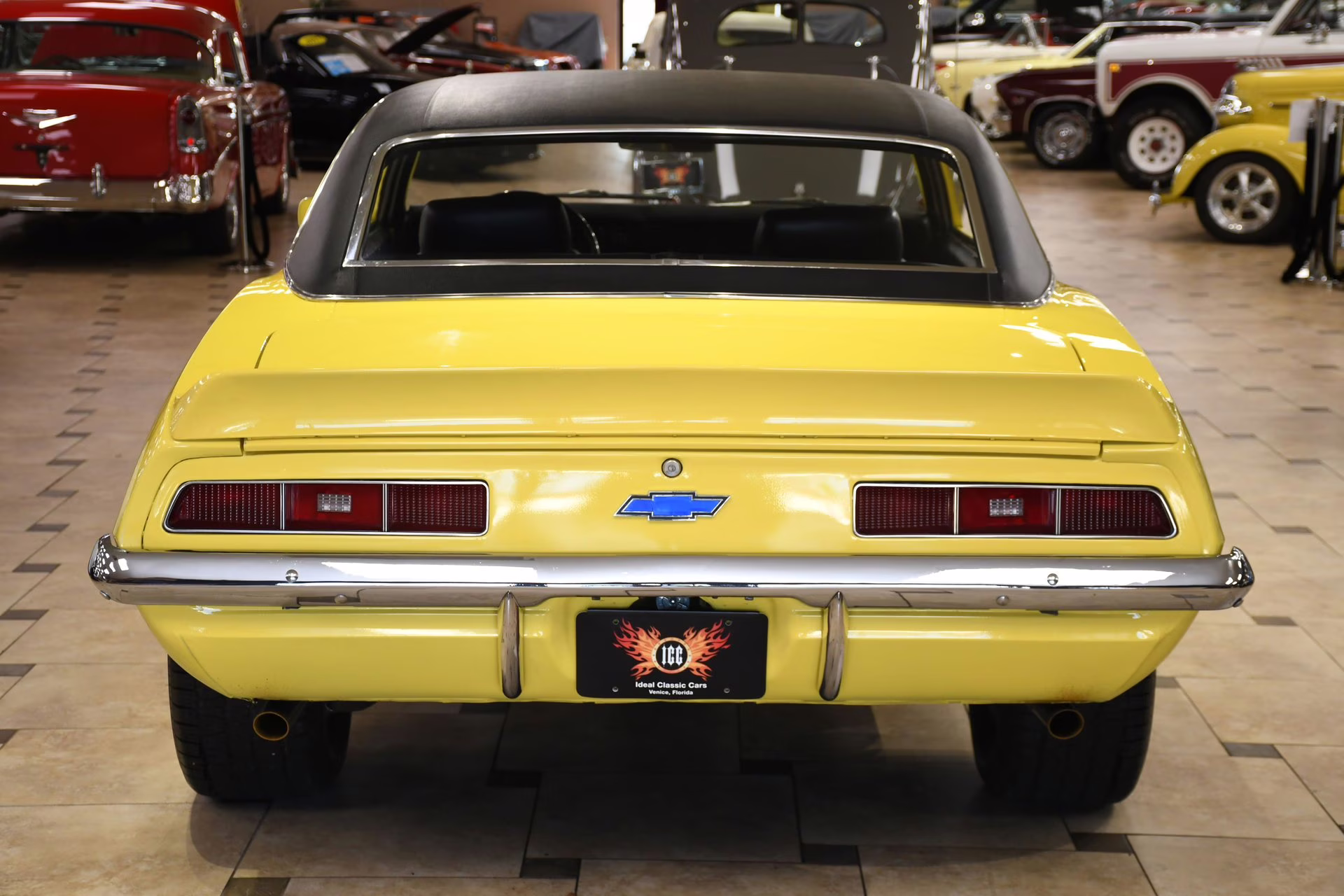 1969 Yellow Chevrolet Camaro