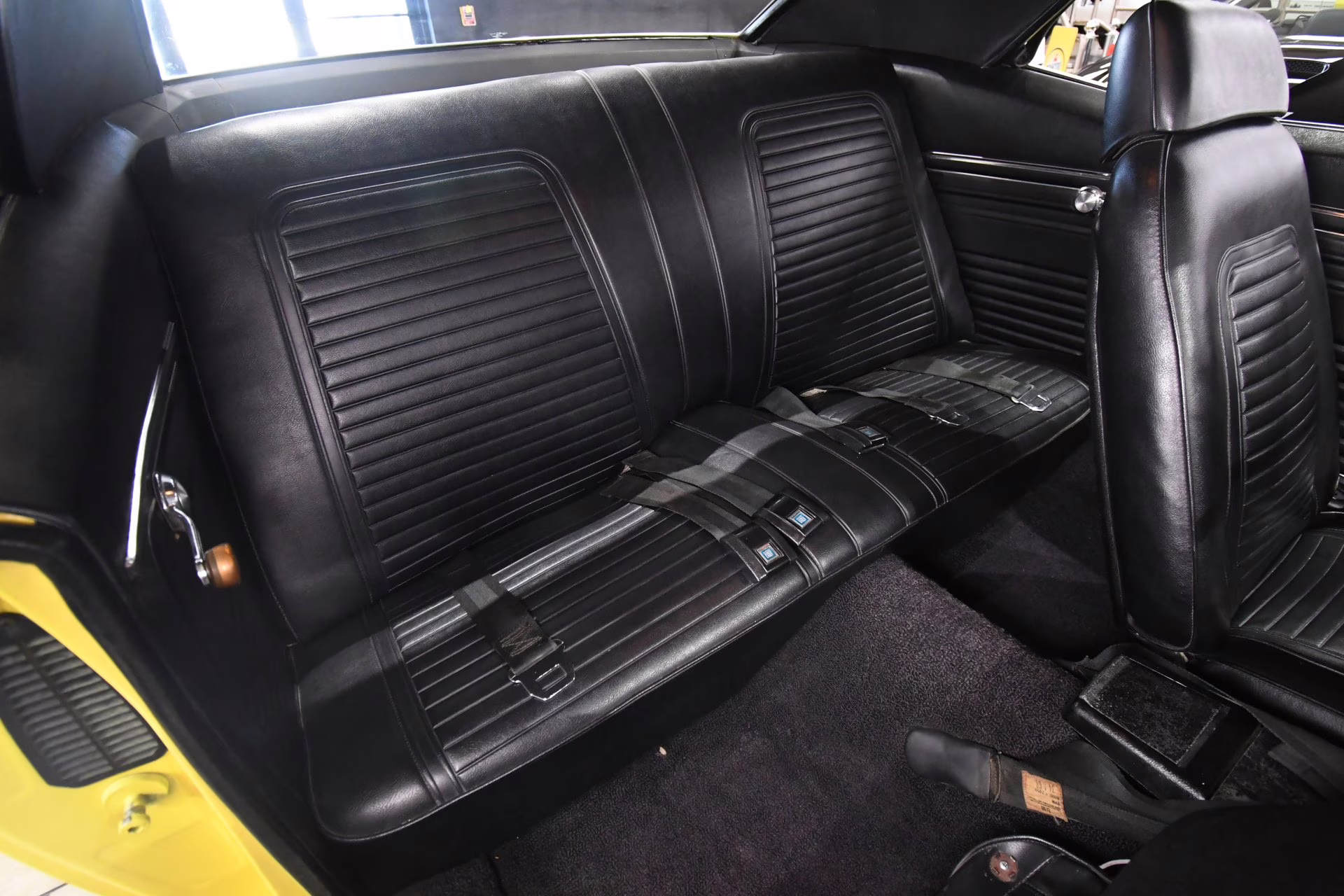 1969 Yellow Chevrolet Camaro