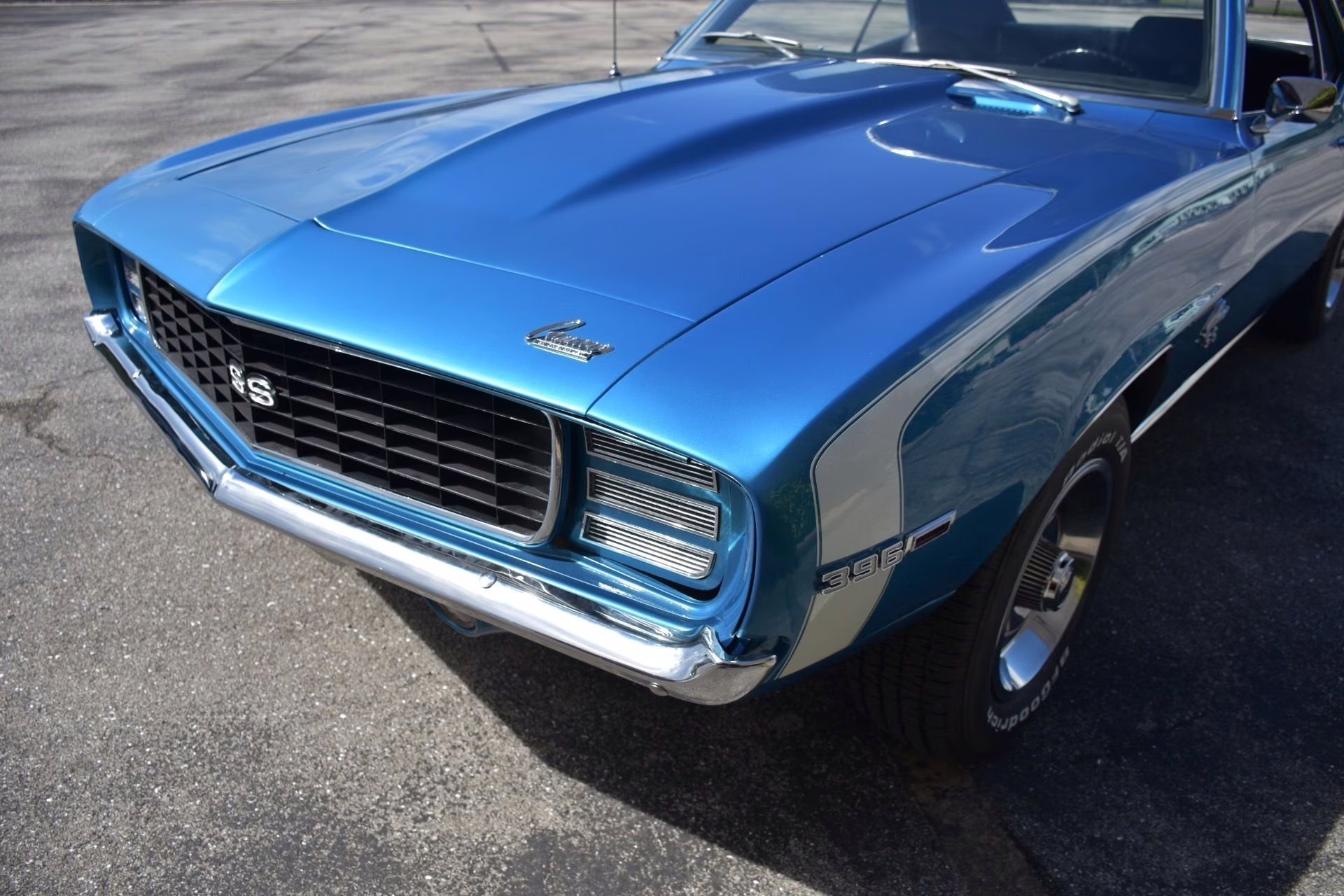 1969 Lemans Blue Chevrolet Camaro SS/RS
