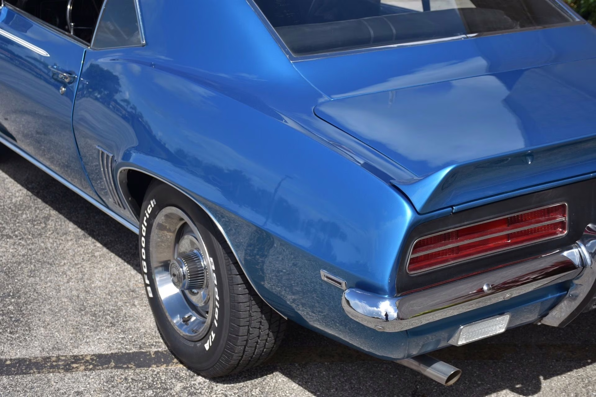 1969 Lemans Blue Chevrolet Camaro SS/RS