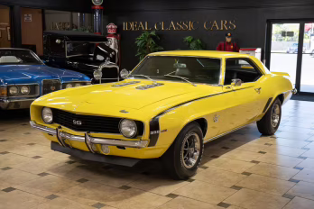 1969 Yellow Chevrolet Camaro