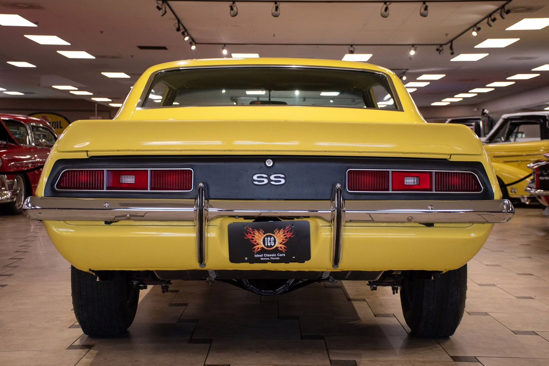 1969 Yellow Chevrolet Camaro