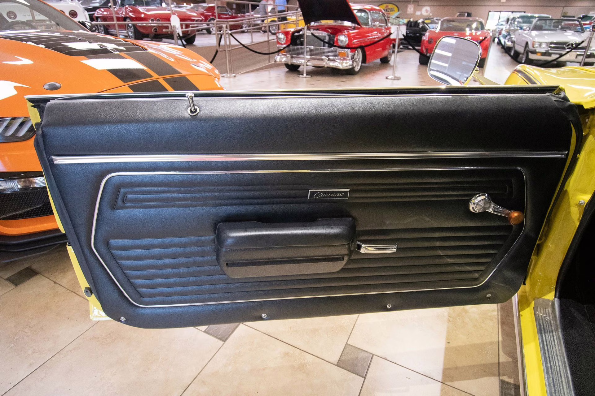 1969 Yellow Chevrolet Camaro