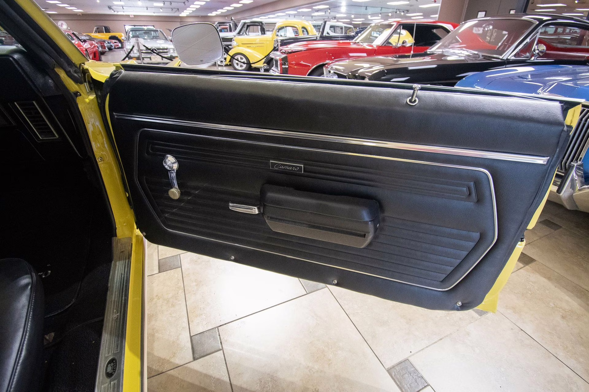 1969 Yellow Chevrolet Camaro