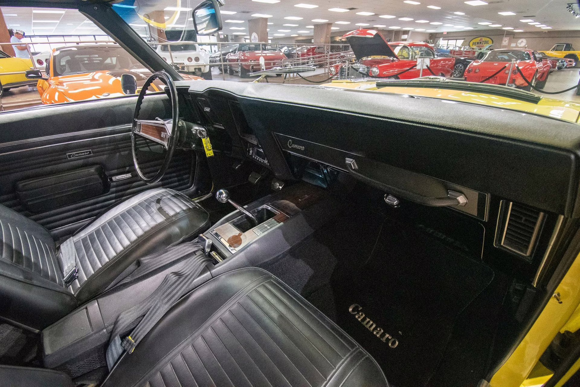 1969 Yellow Chevrolet Camaro