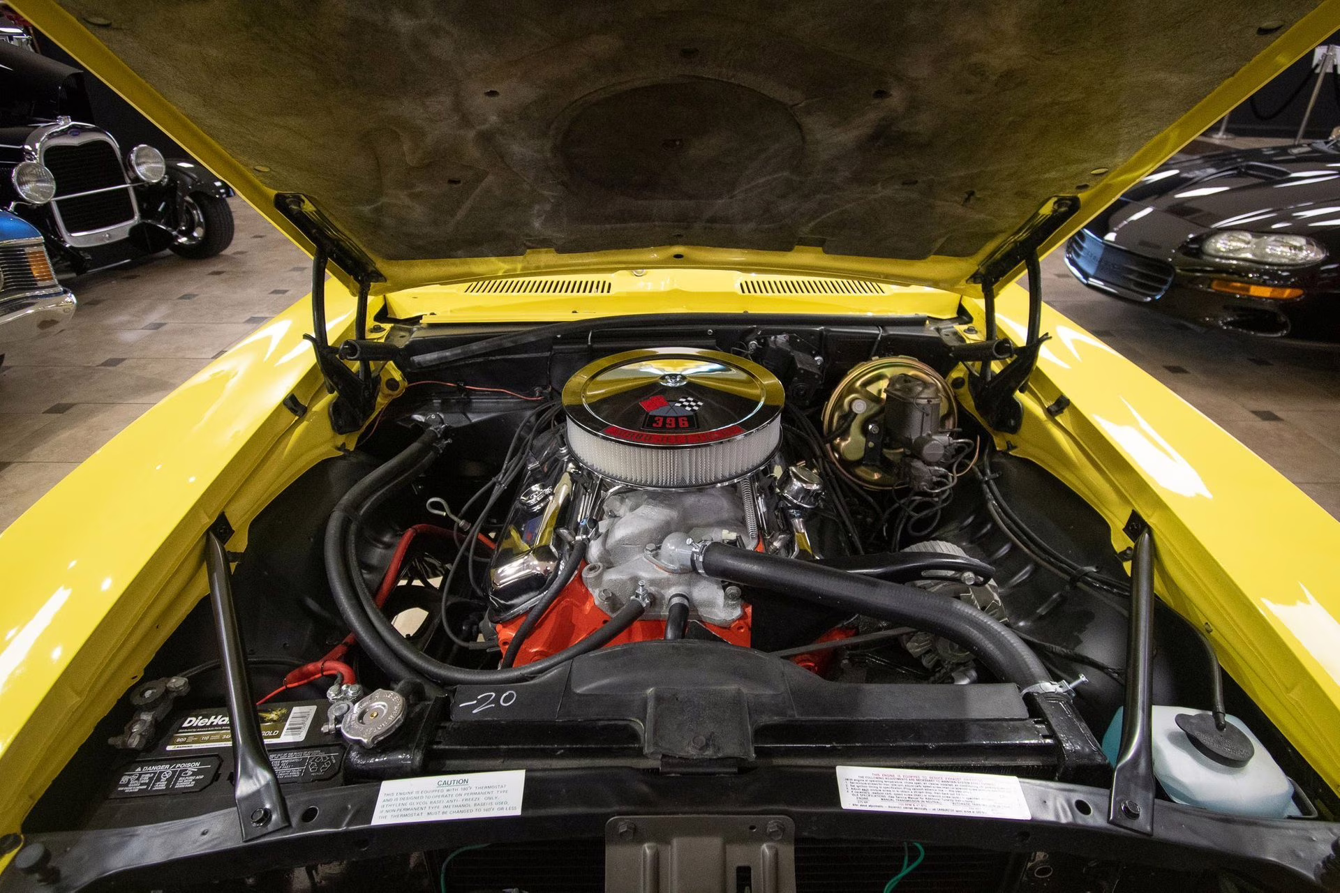 1969 Yellow Chevrolet Camaro