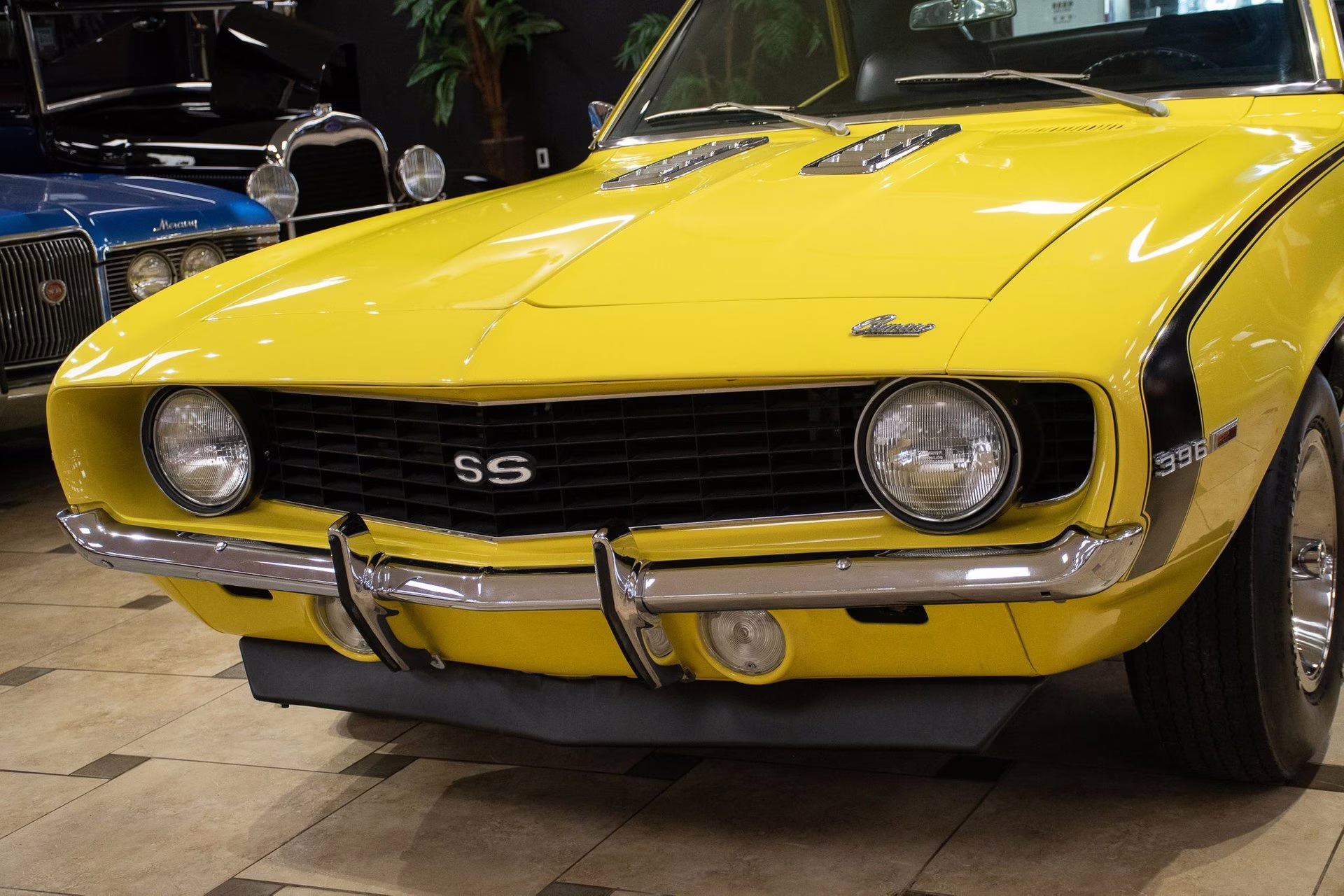 1969 Yellow Chevrolet Camaro