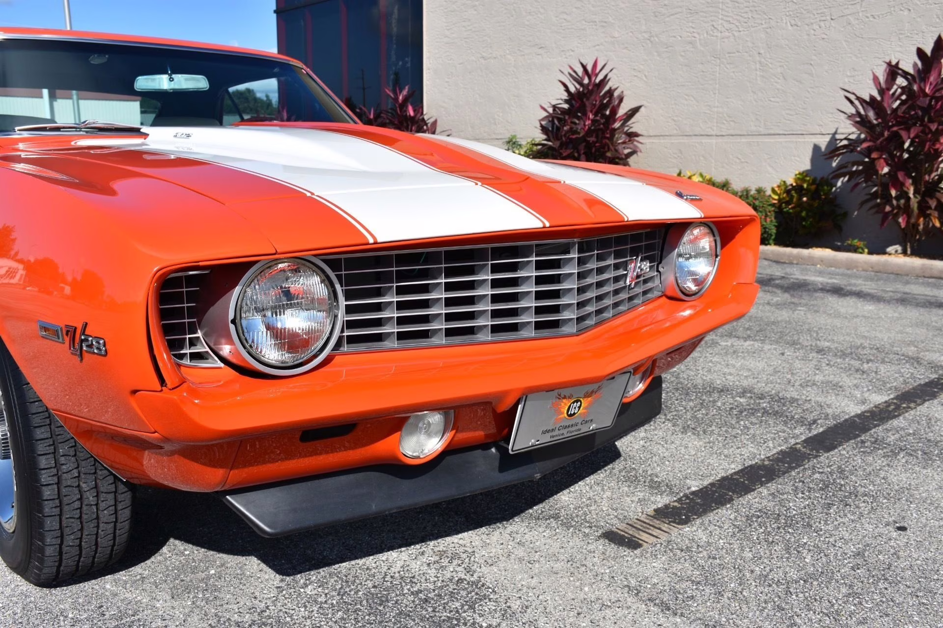 1969 Orange Chevrolet Camaro