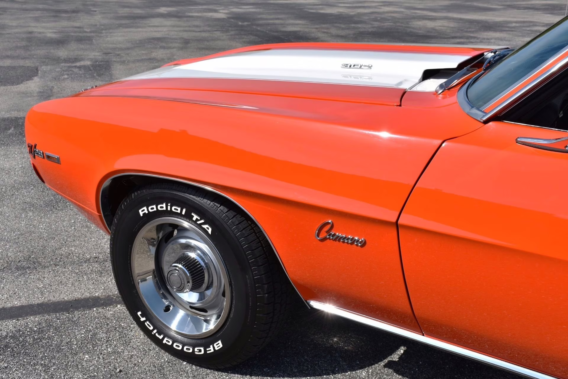 1969 Orange Chevrolet Camaro