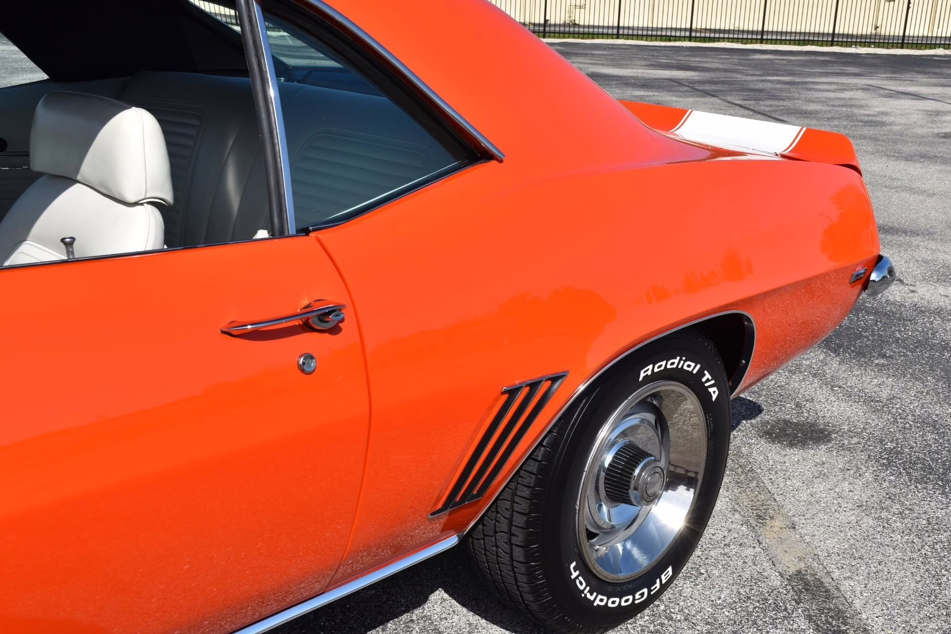 1969 Orange Chevrolet Camaro