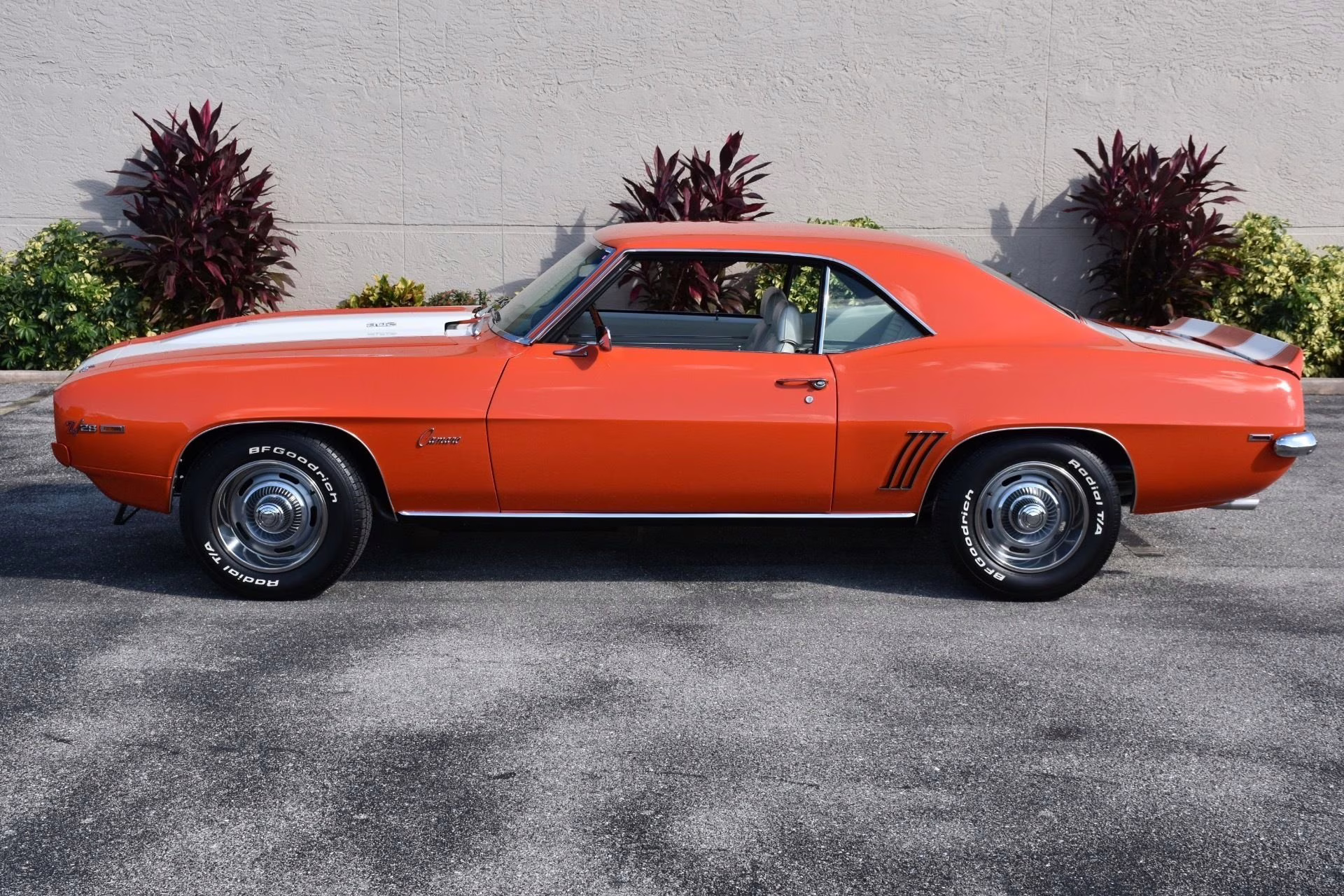 1969 Orange Chevrolet Camaro
