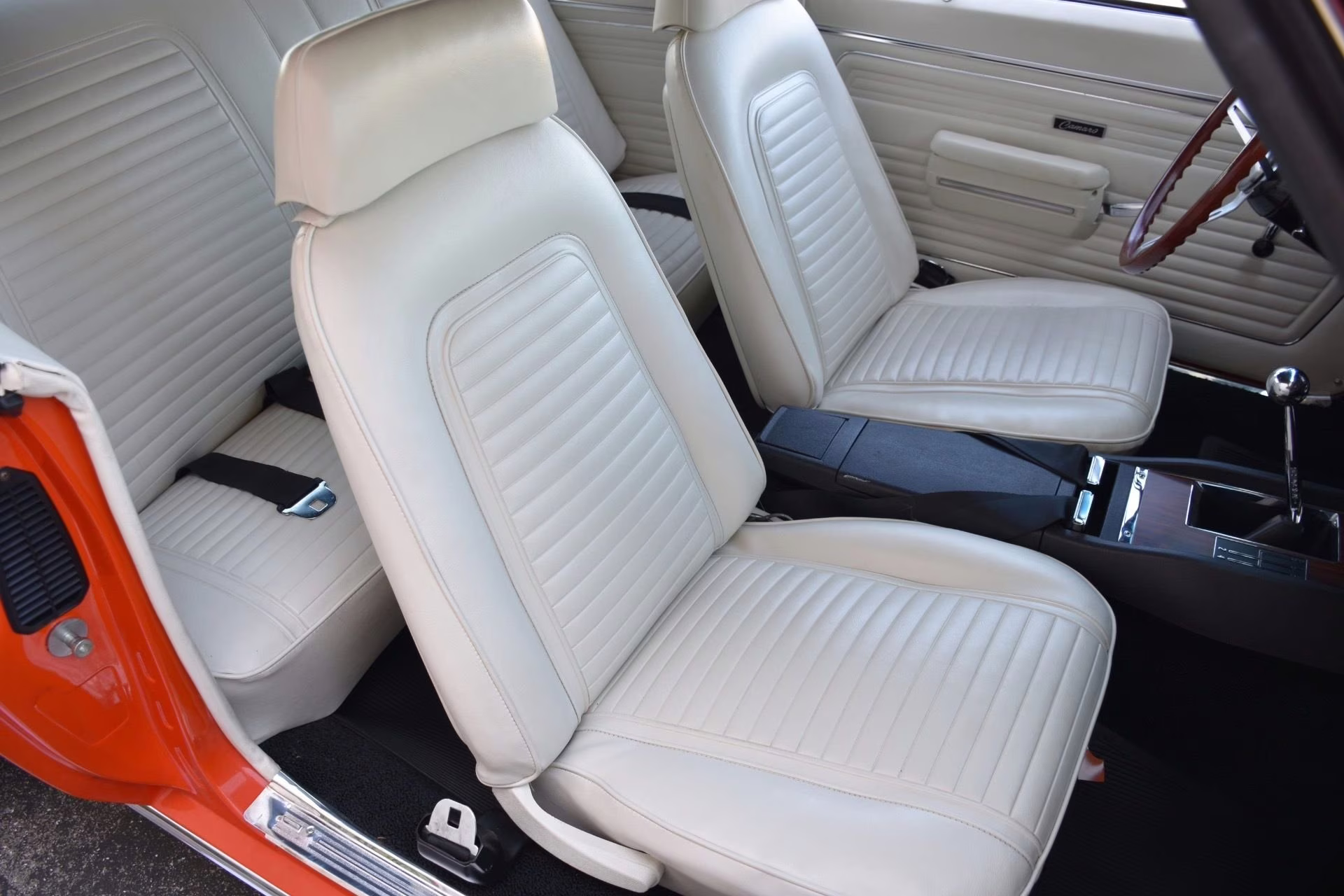 1969 Orange Chevrolet Camaro