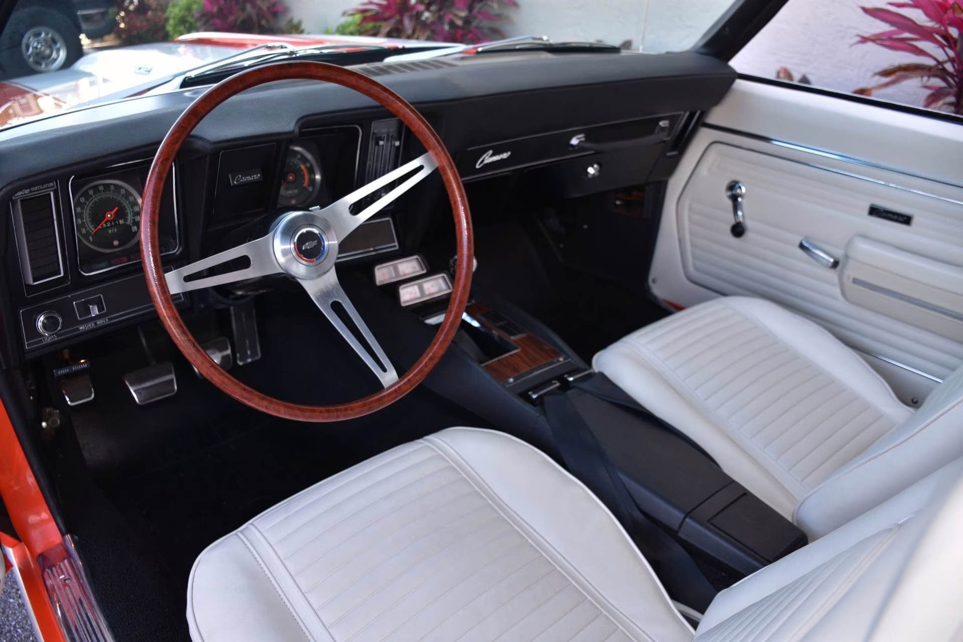 1969 Orange Chevrolet Camaro