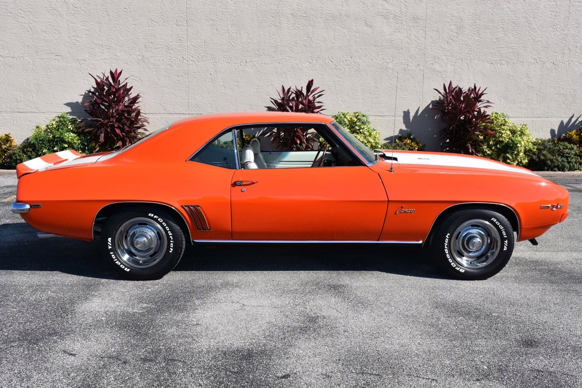 1969 Orange Chevrolet Camaro