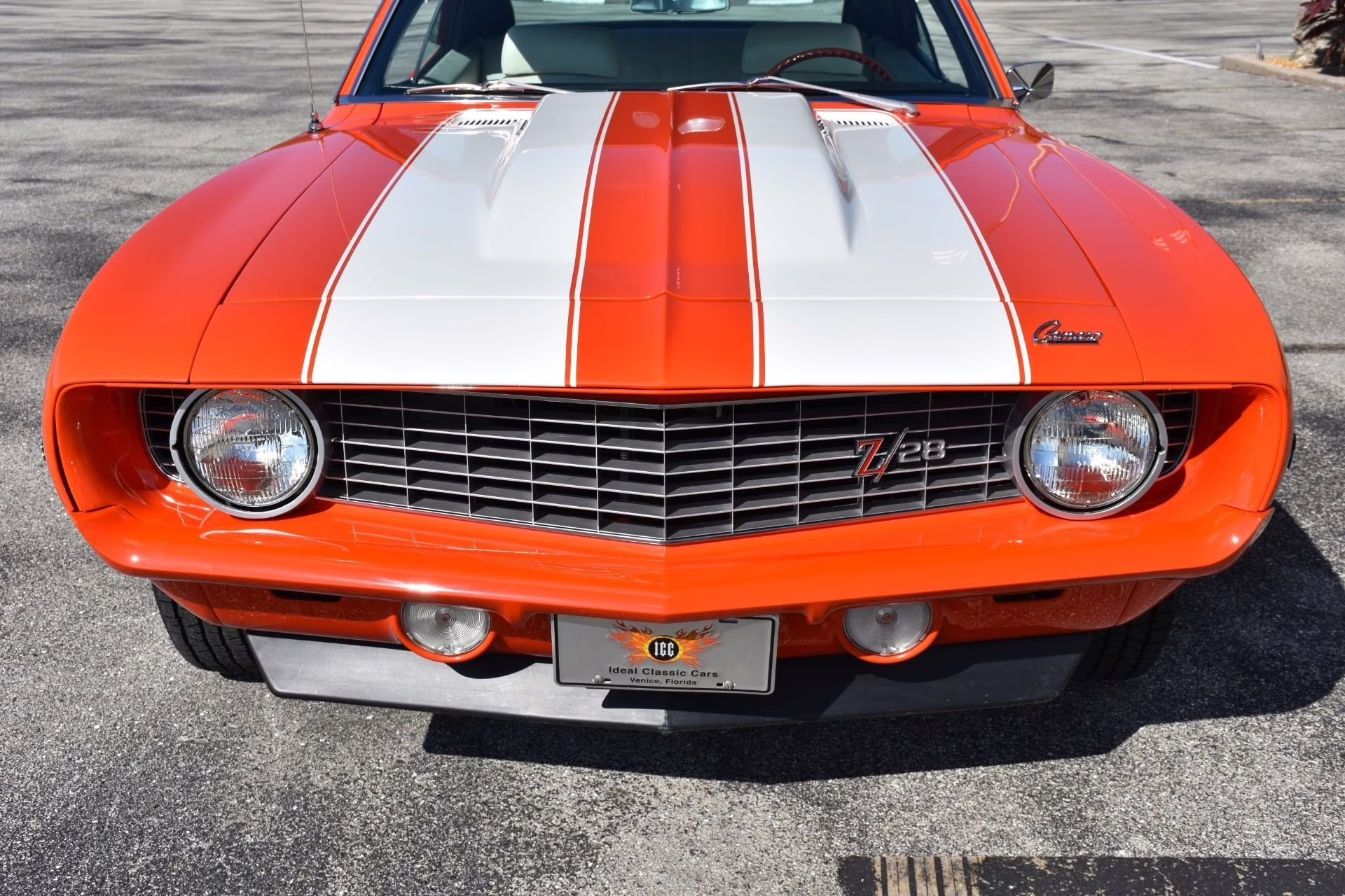 1969 Orange Chevrolet Camaro