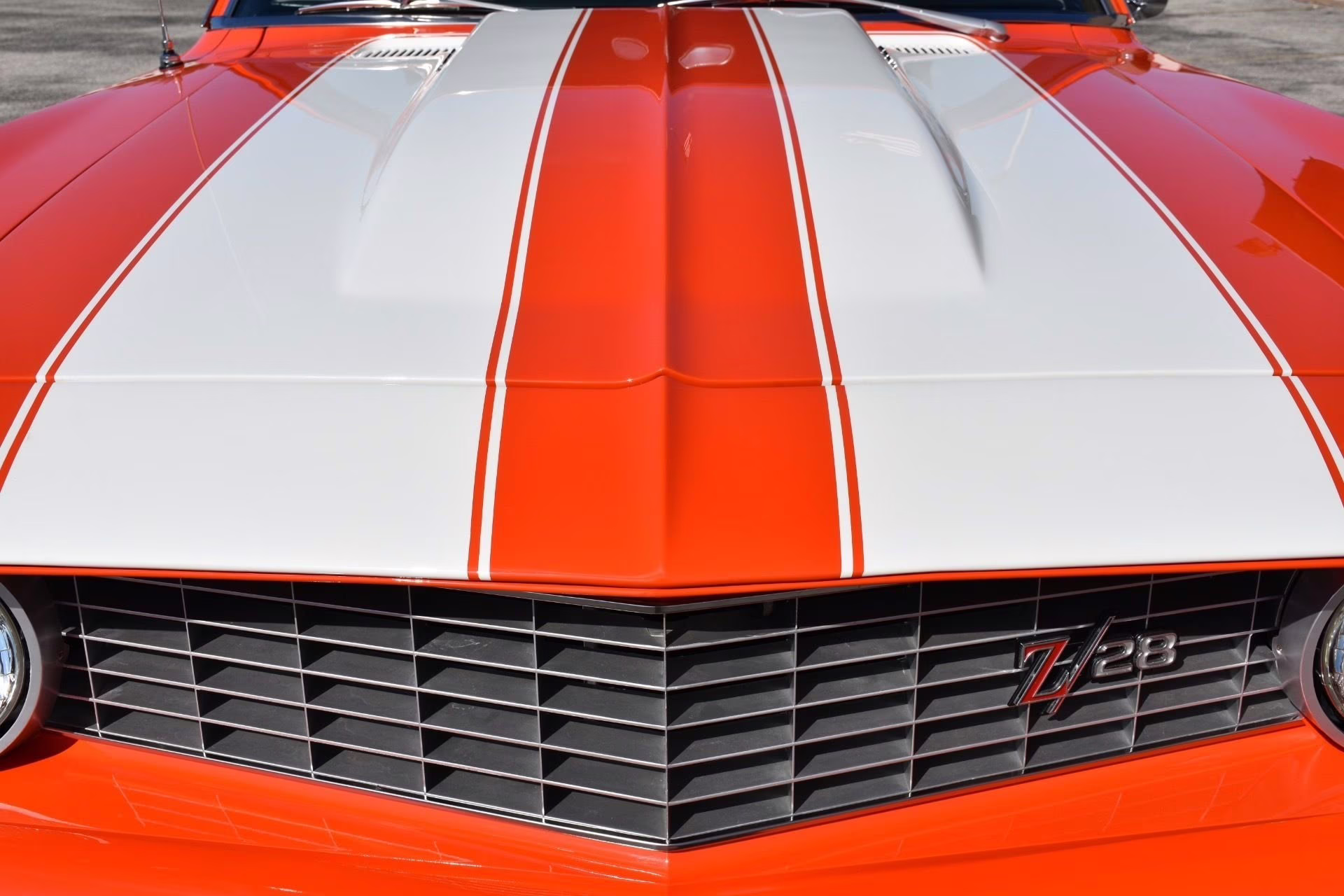 1969 Orange Chevrolet Camaro