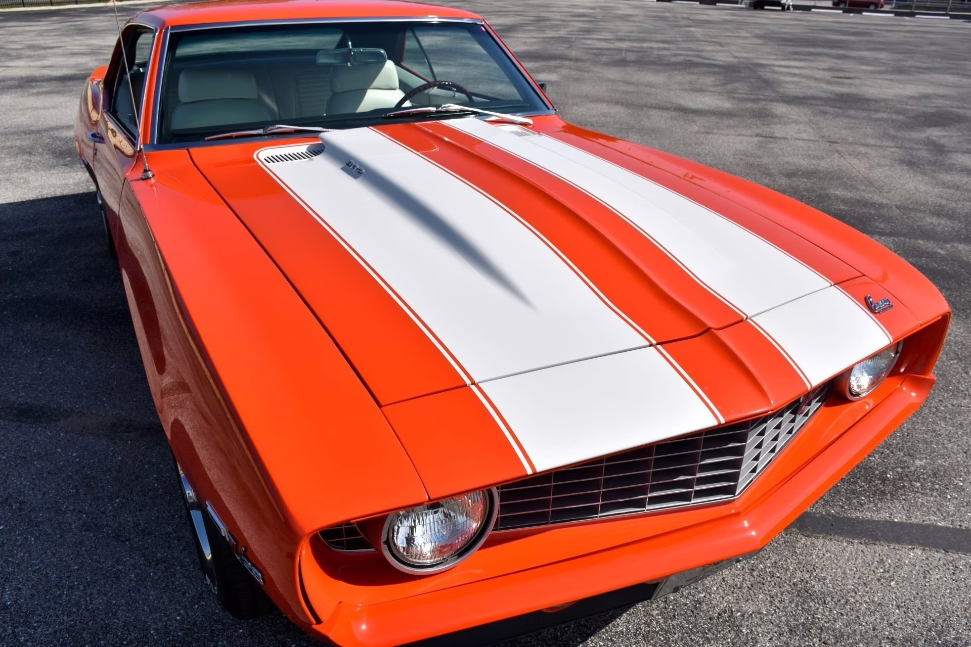 1969 Orange Chevrolet Camaro