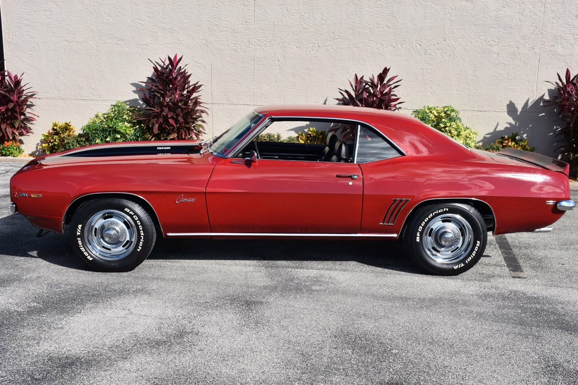 1969 Red Chevrolet Camaro