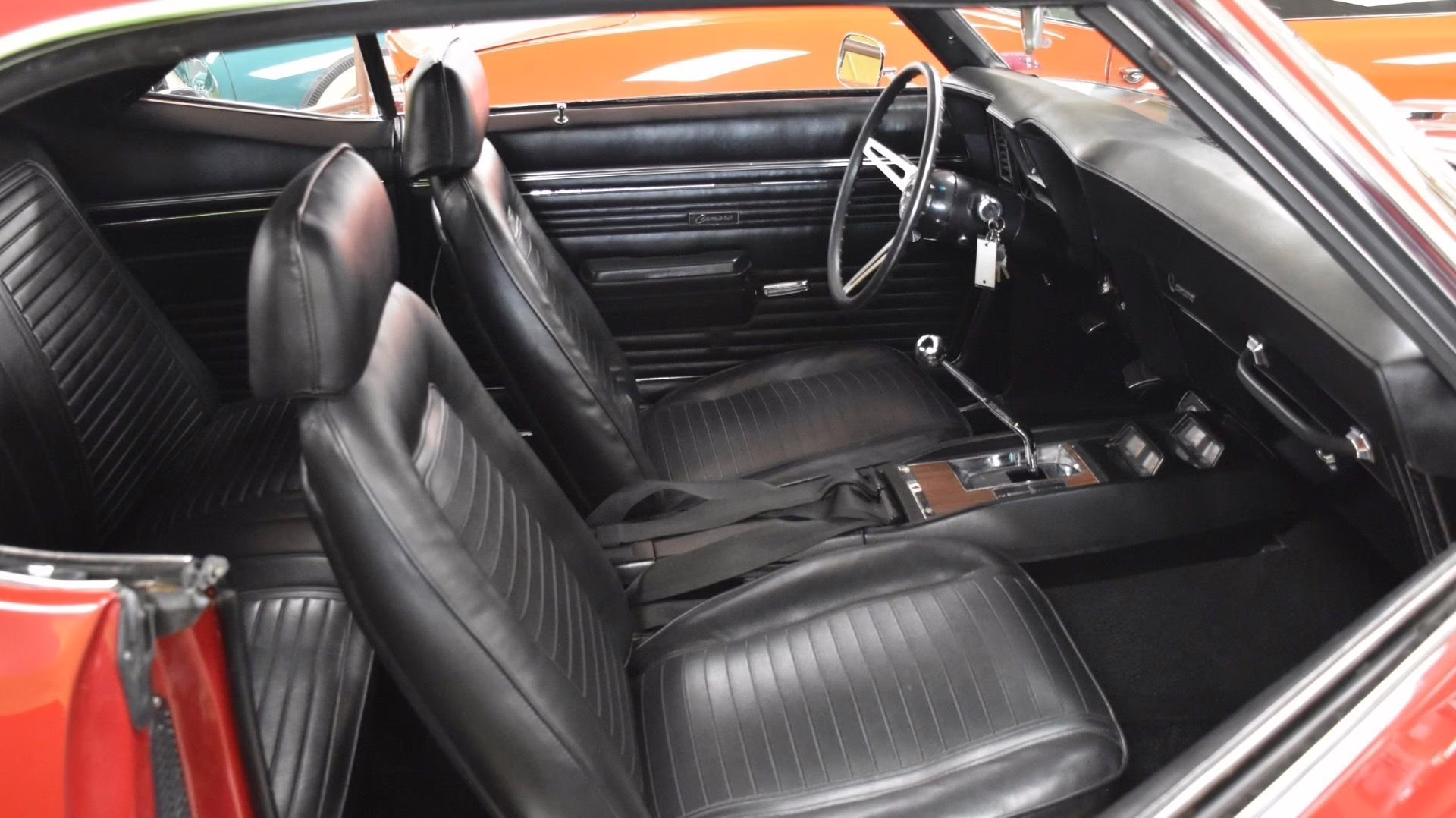 1969 Red Chevrolet Camaro