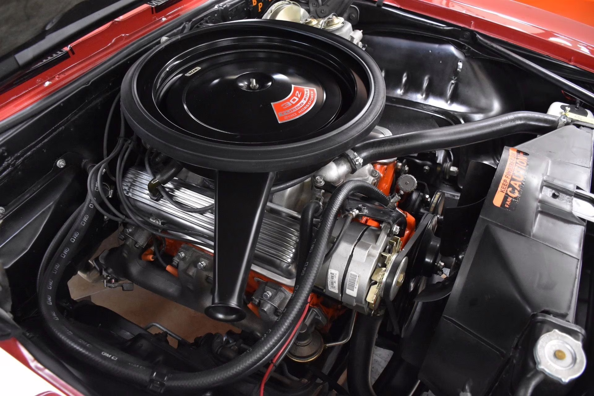 1969 Red Chevrolet Camaro