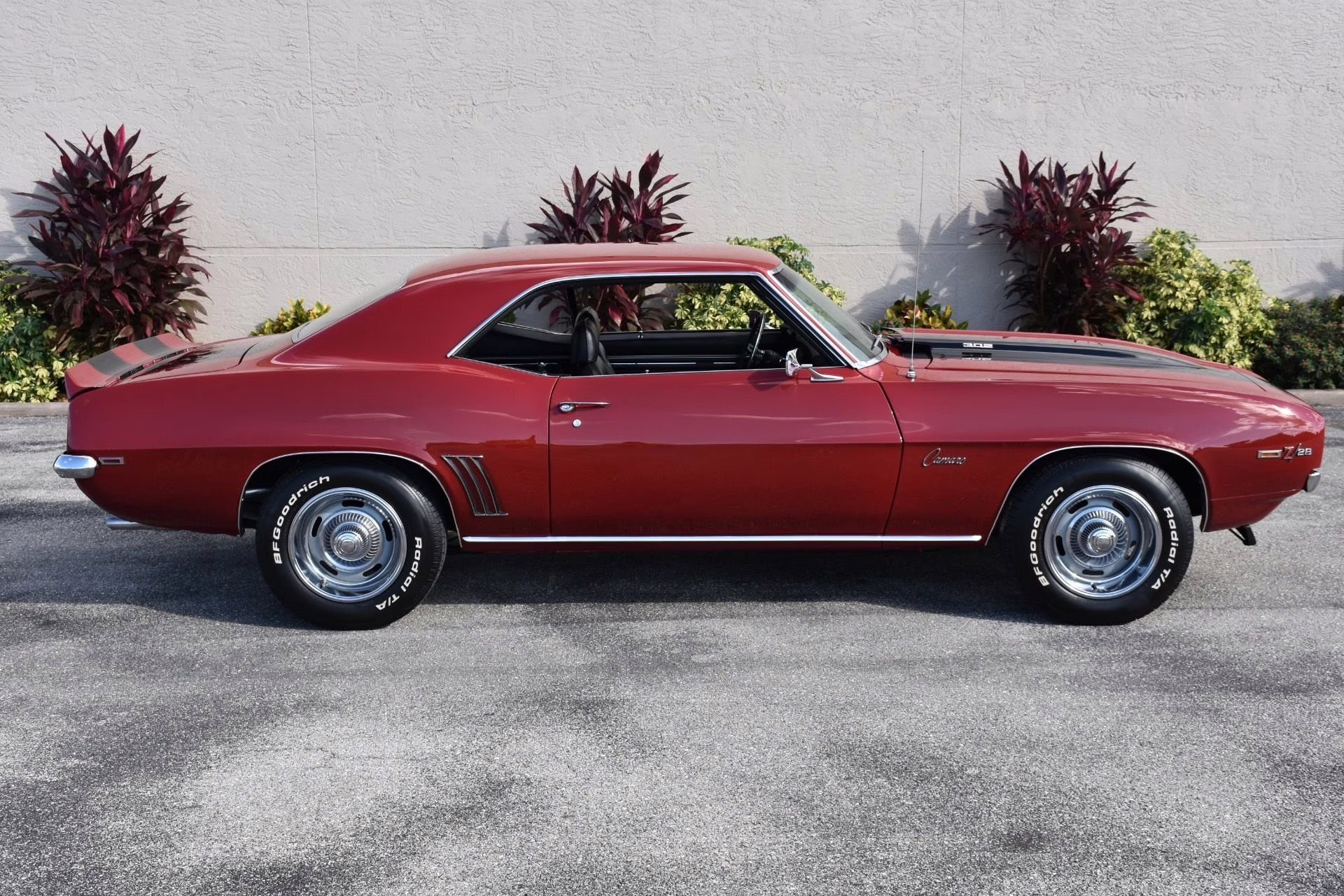 1969 Red Chevrolet Camaro