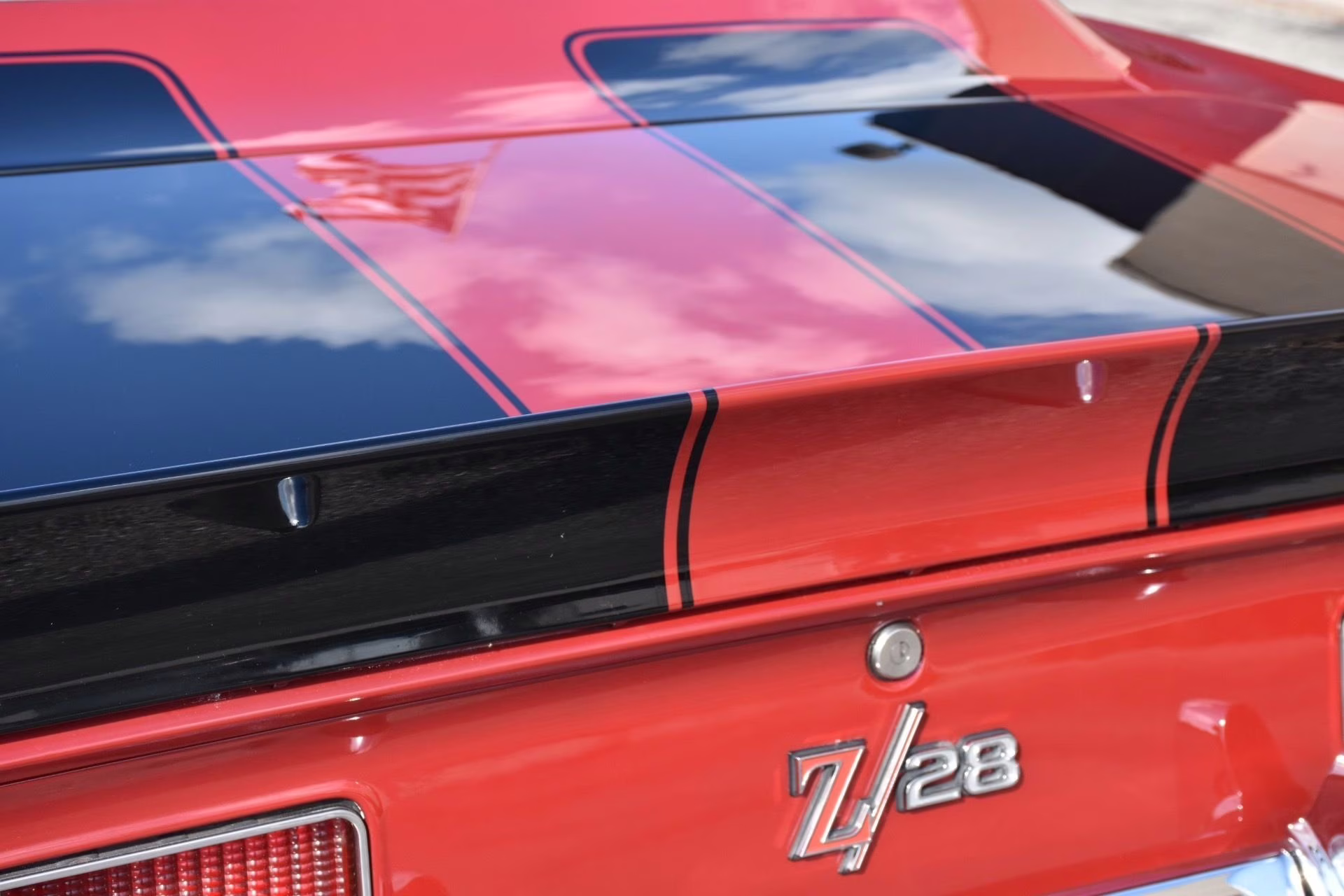 1969 Red Chevrolet Camaro